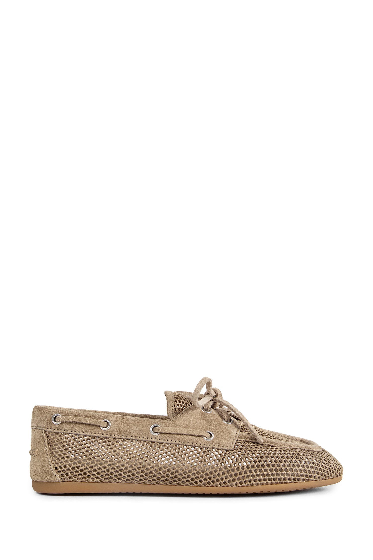 Mesh And Suede Loafers Miu miu оригінал – Купити в Україні – боковий вид