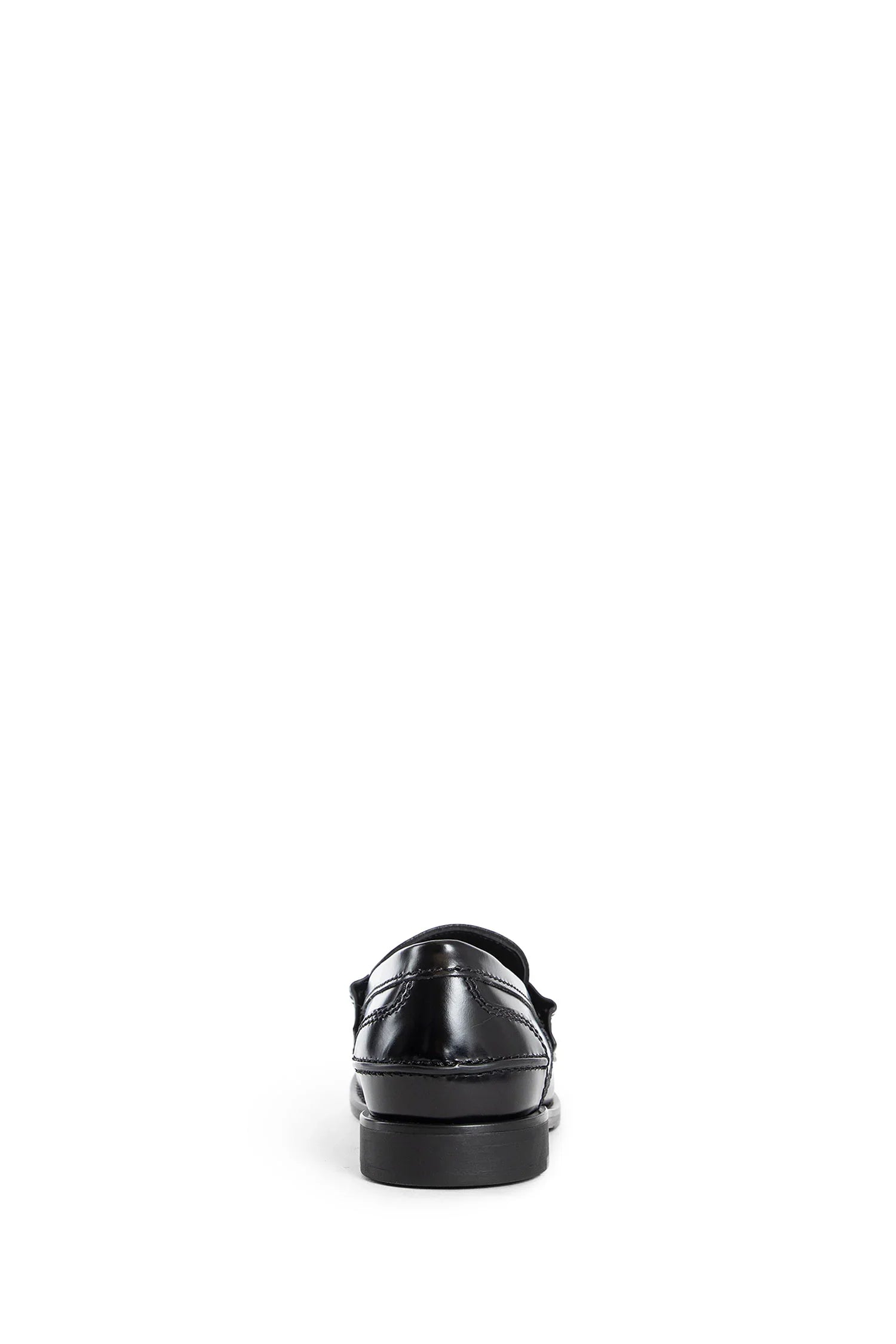 Brushed Leather Penny Loafers Miu miu – Гарантія оригінальності – детальний вид