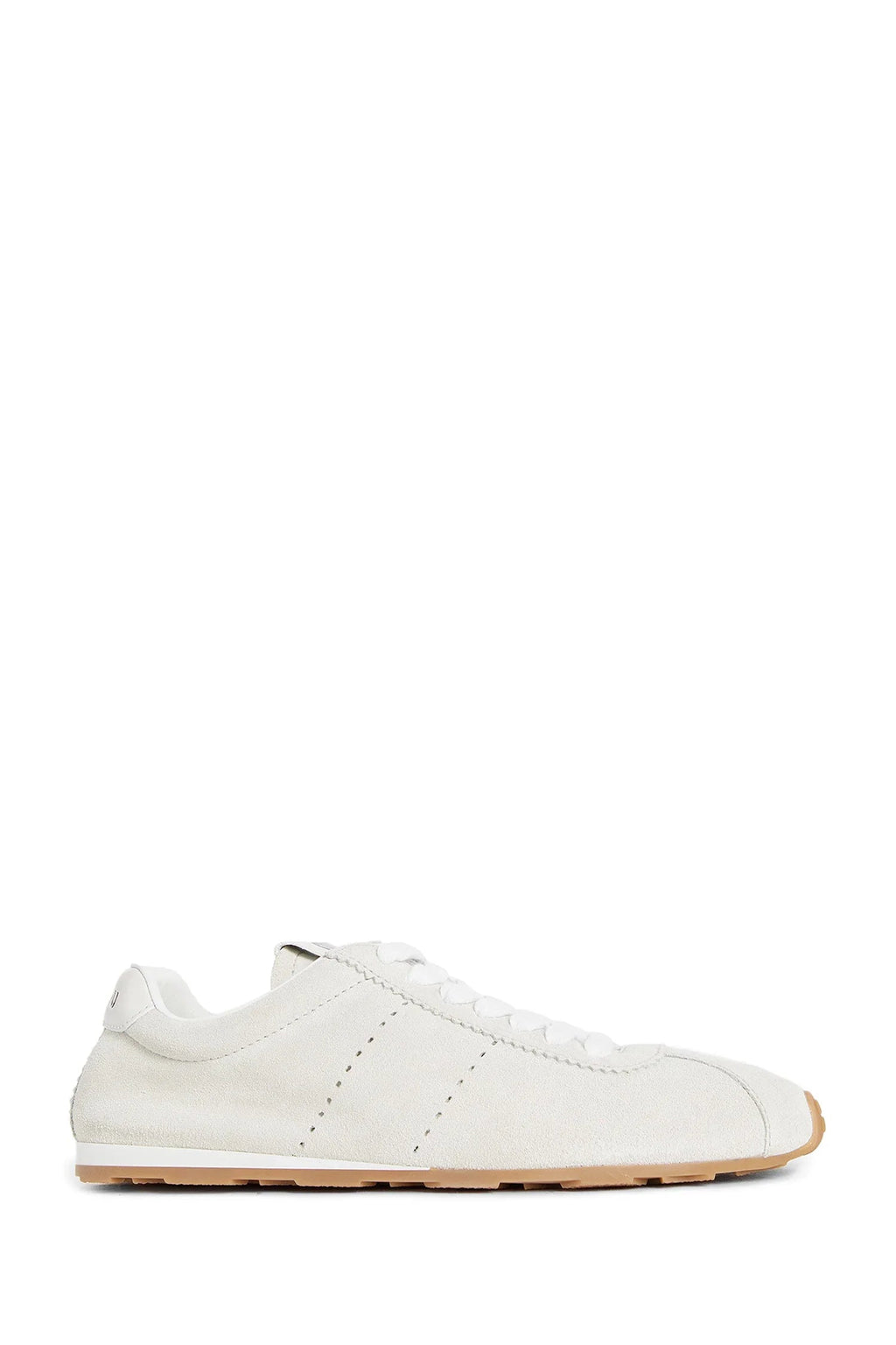 Оригінальна Suede Sneakers Miu miu – боковий вид