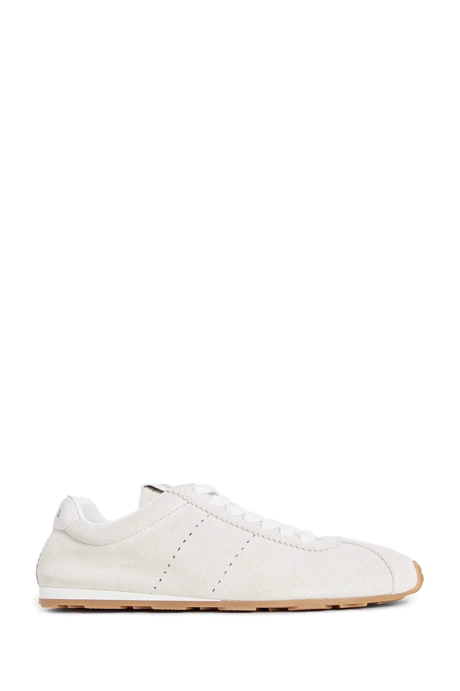 Оригінальна Suede Sneakers Miu miu – боковий вид