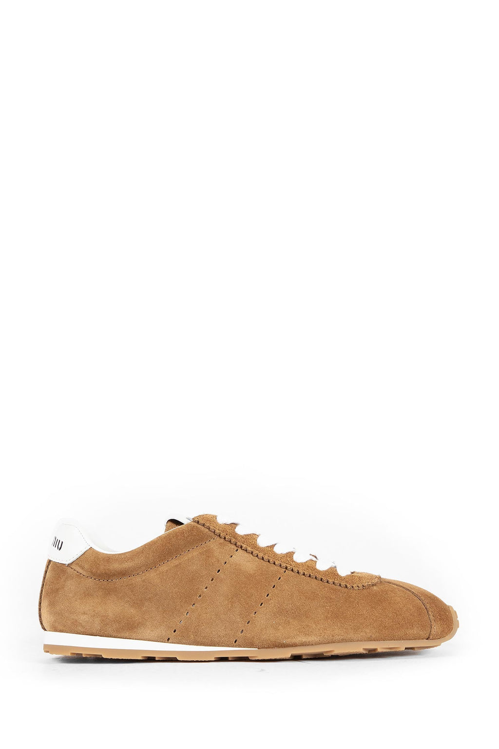 Plume Suede Sneakers Miu miu – Гарантія оригінальності – боковий вид