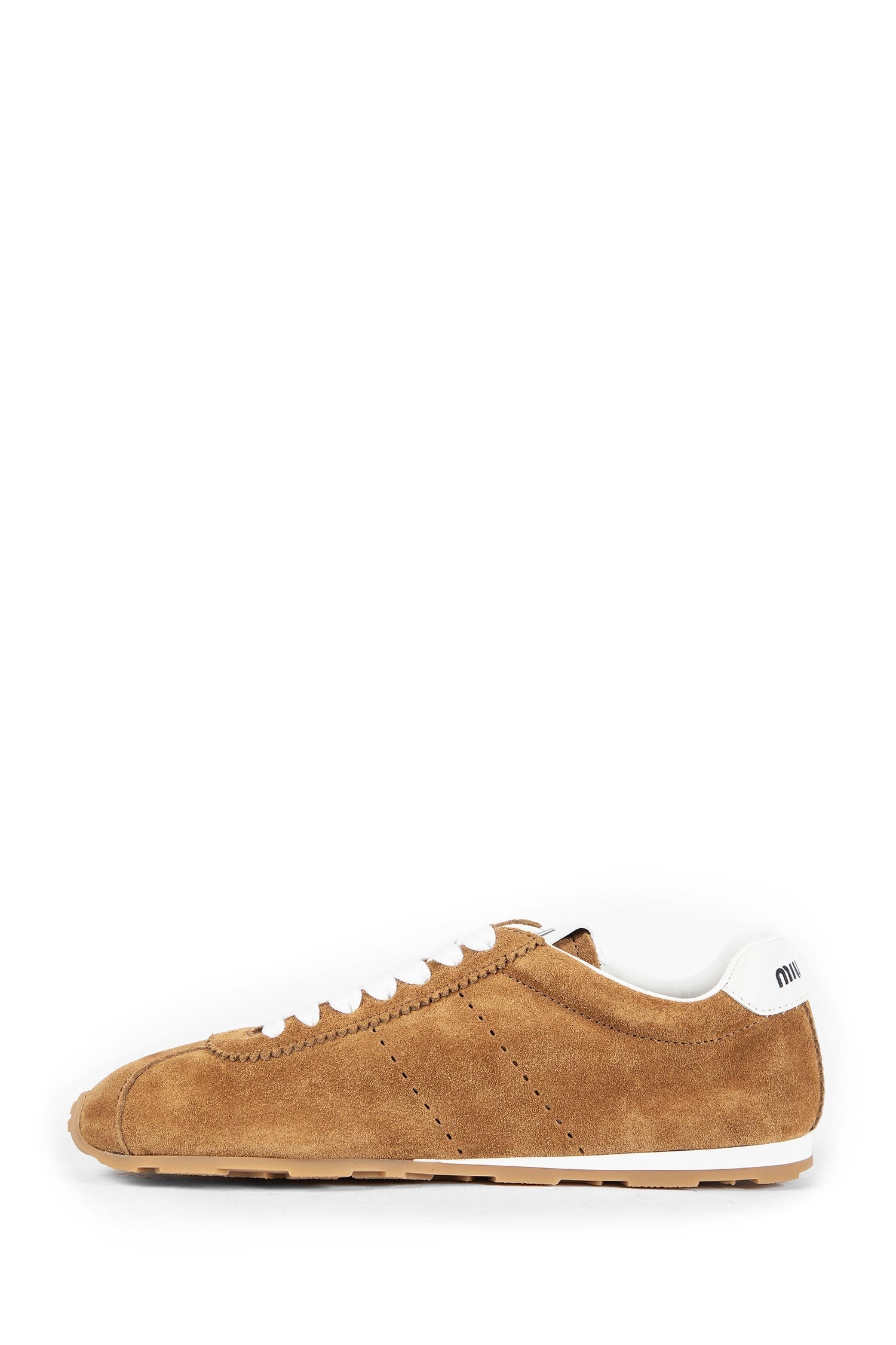 Plume Suede Sneakers Miu miu – Гарантія оригінальності – збільшений вид