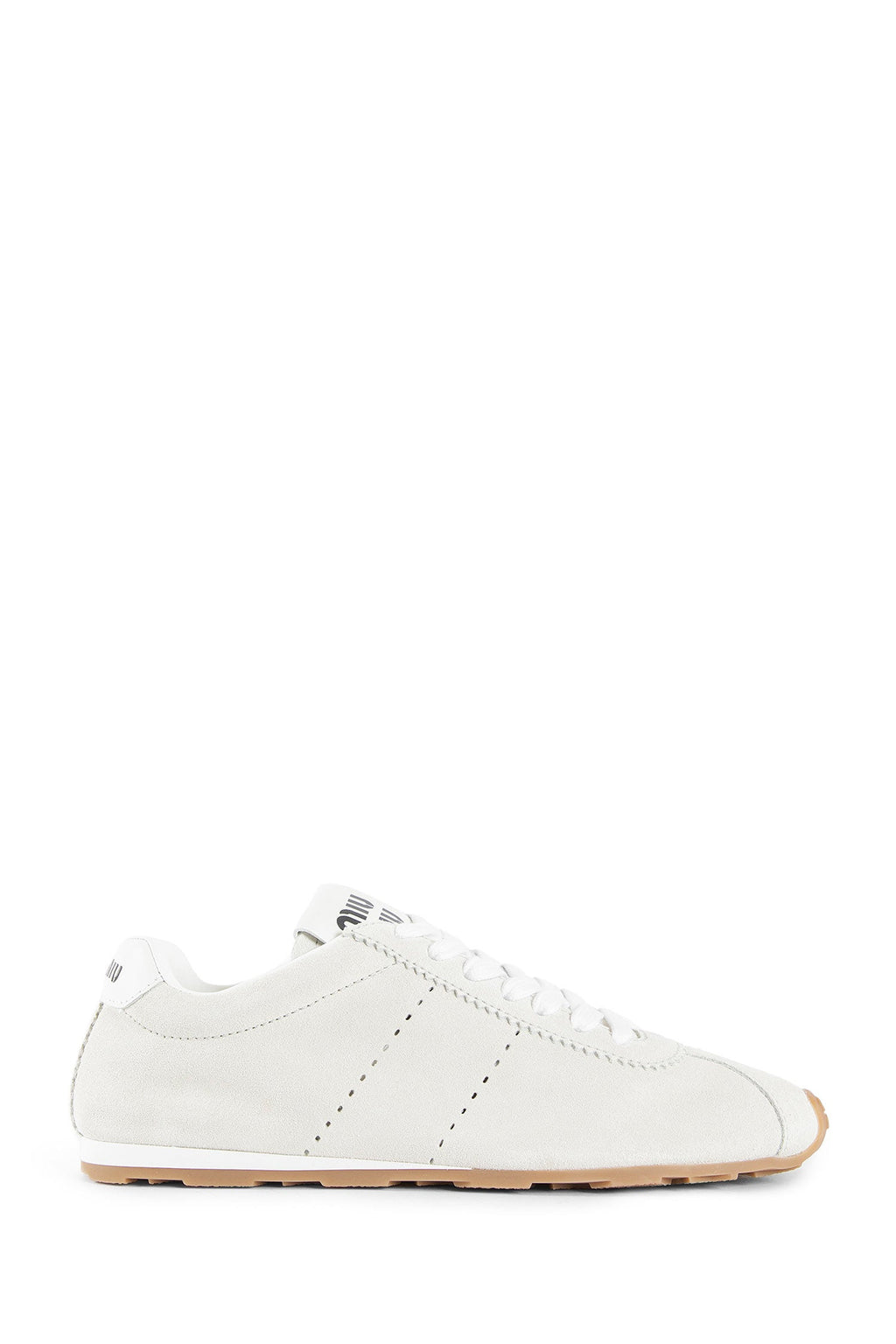 Plume Suede Sneakers Miu miu – Гарантія оригінальності – боковий вид