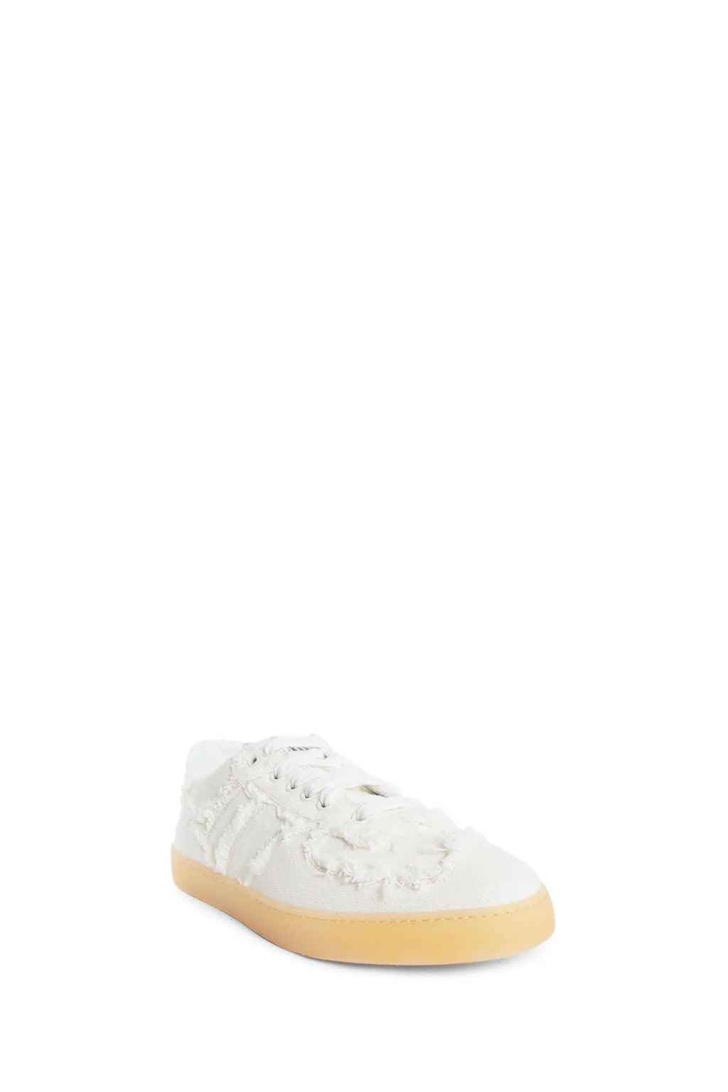 Woman Off White Sneakers Miu miu – Гарантія оригінальності – вид ззаду