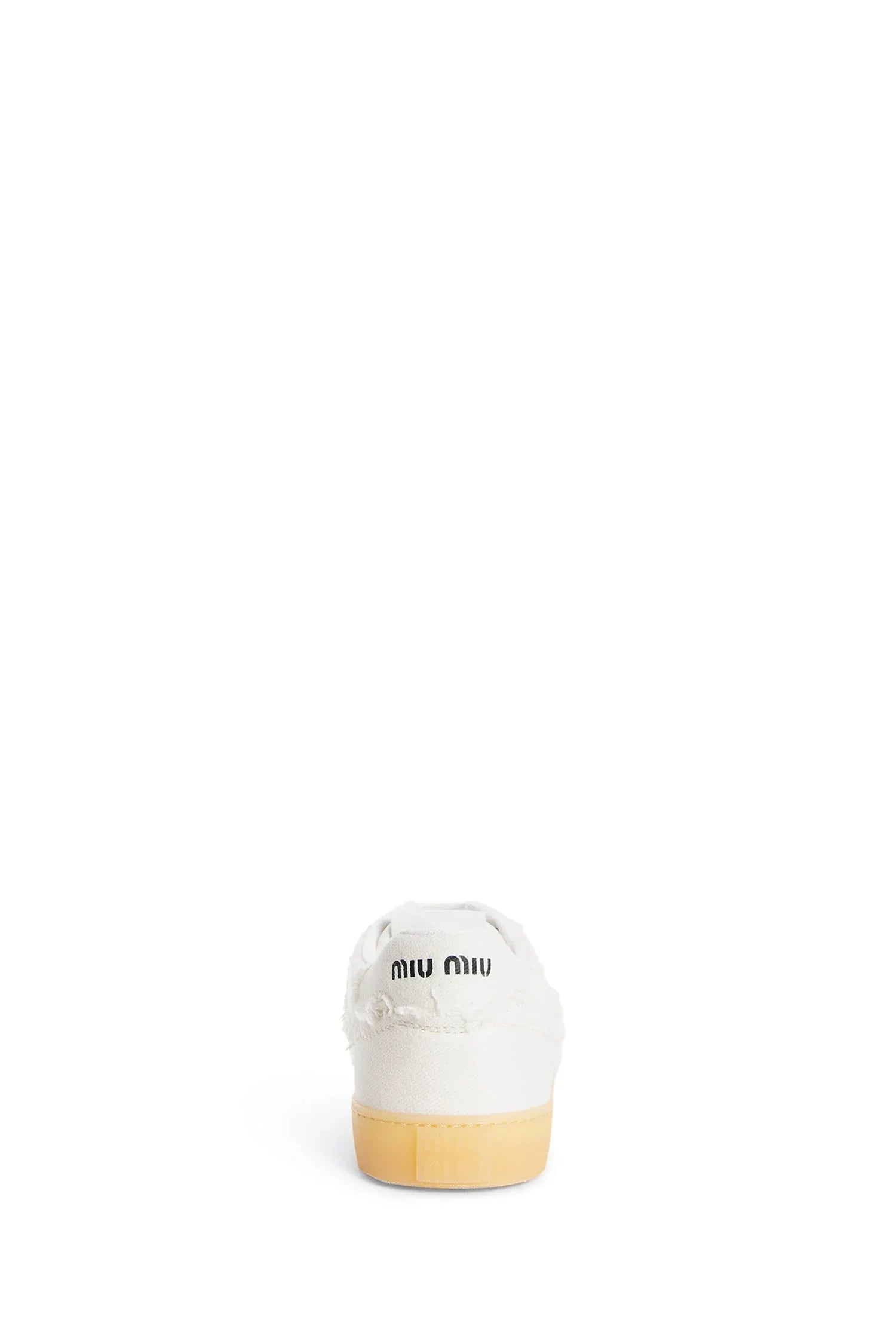 Woman Off White Sneakers Miu miu – Гарантія оригінальності – детальний вид