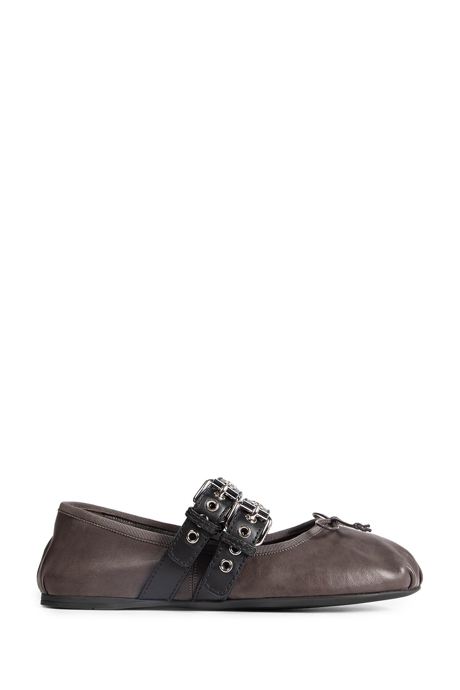 Leather Ballerinas Miu miu оригінал – Купити в Україні – боковий вид