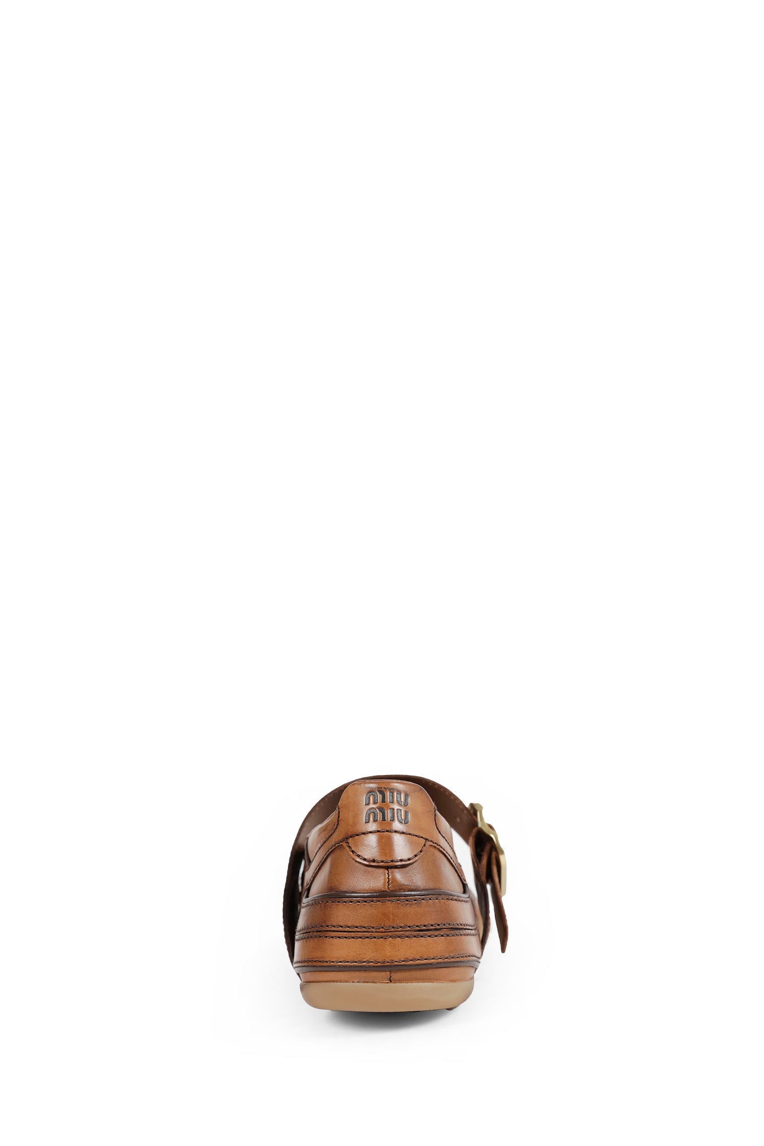 Оригінальна Gymnasium Leather Ballerinas Miu miu – детальний вид