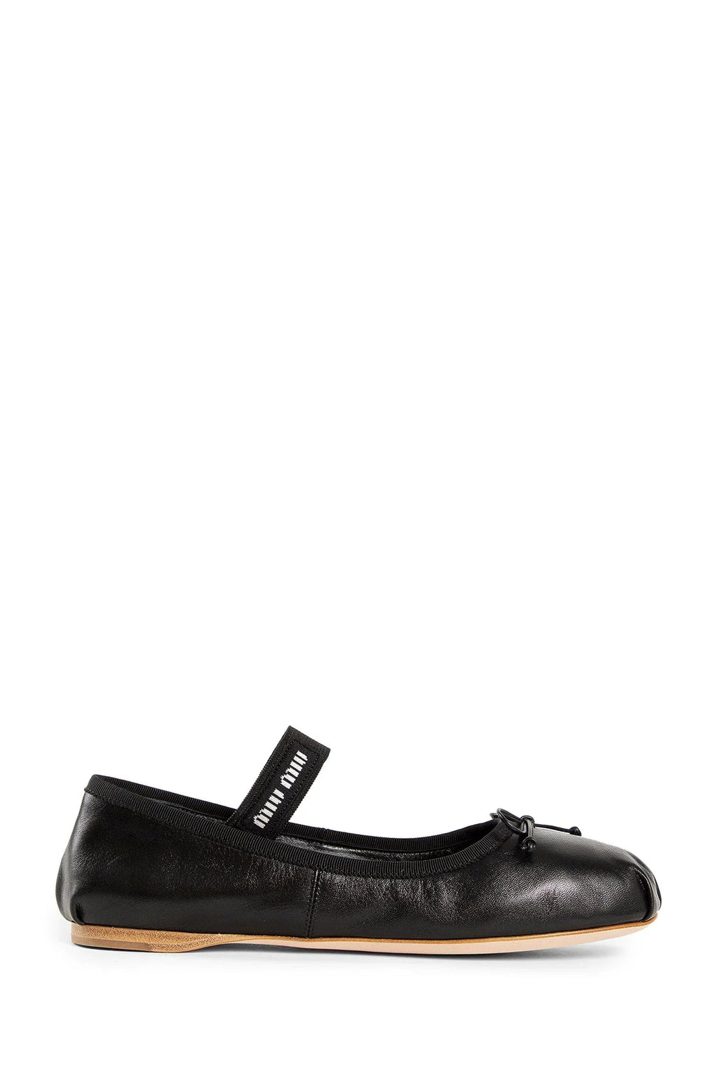 Leather Ballerinas Miu miu оригінал – Купити в Україні – боковий вид