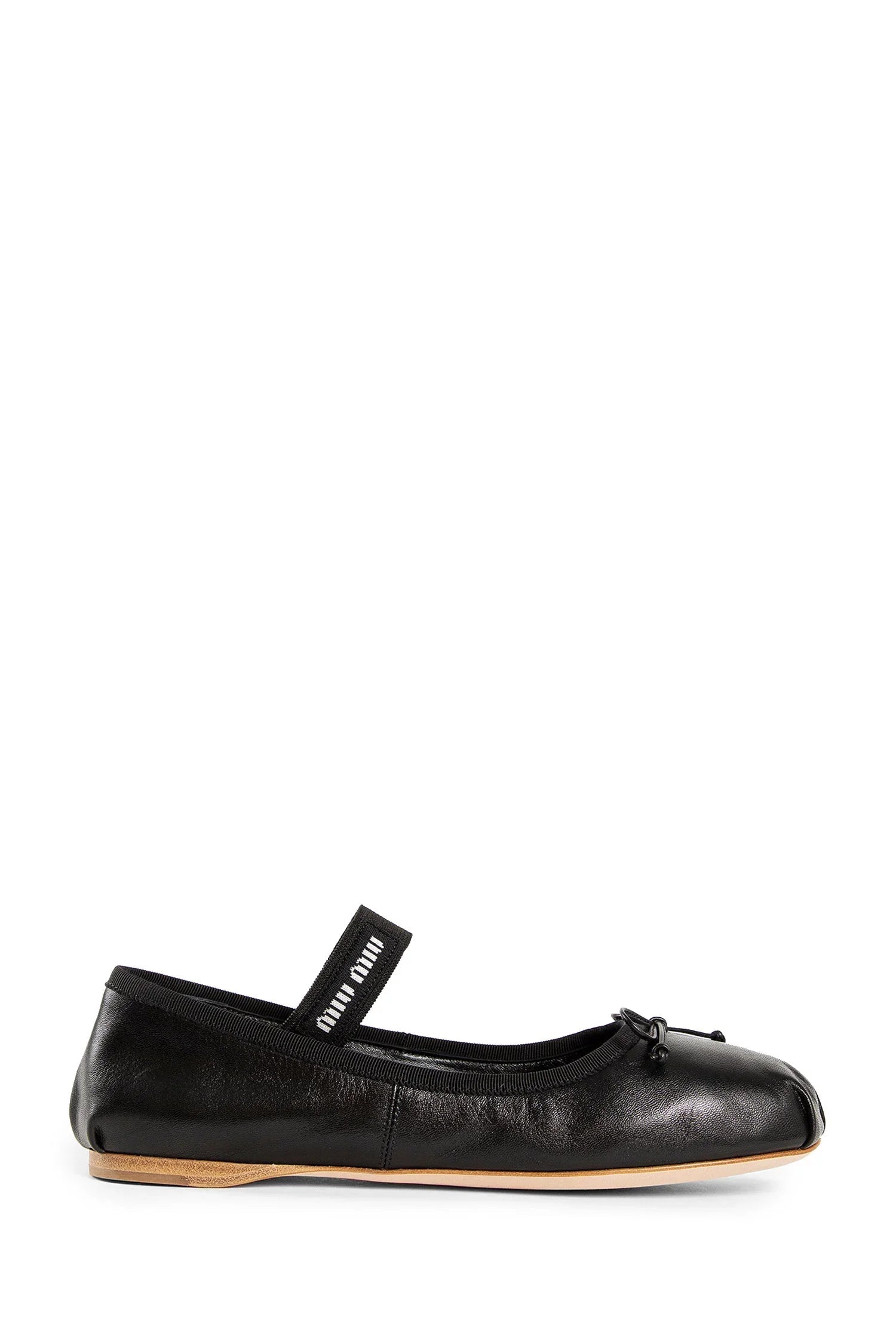 Leather Ballerinas Miu miu оригінал – Купити в Україні – боковий вид