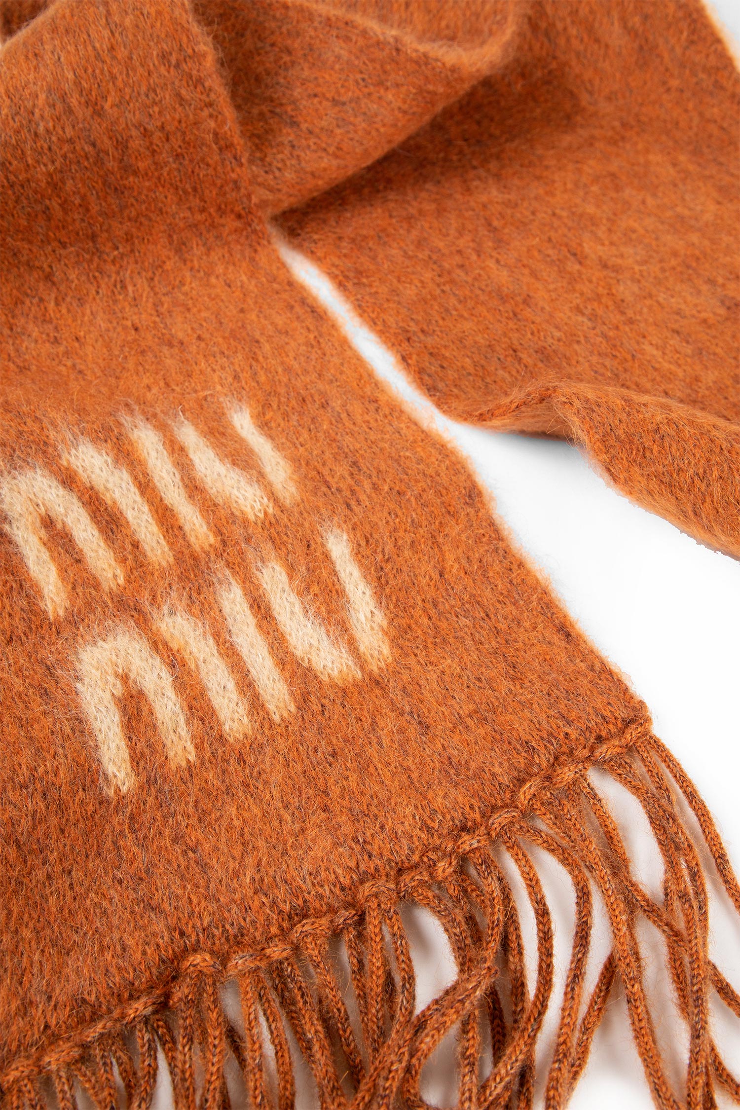 Оригінальна Mohair Scarf Miu miu – вид ззаду