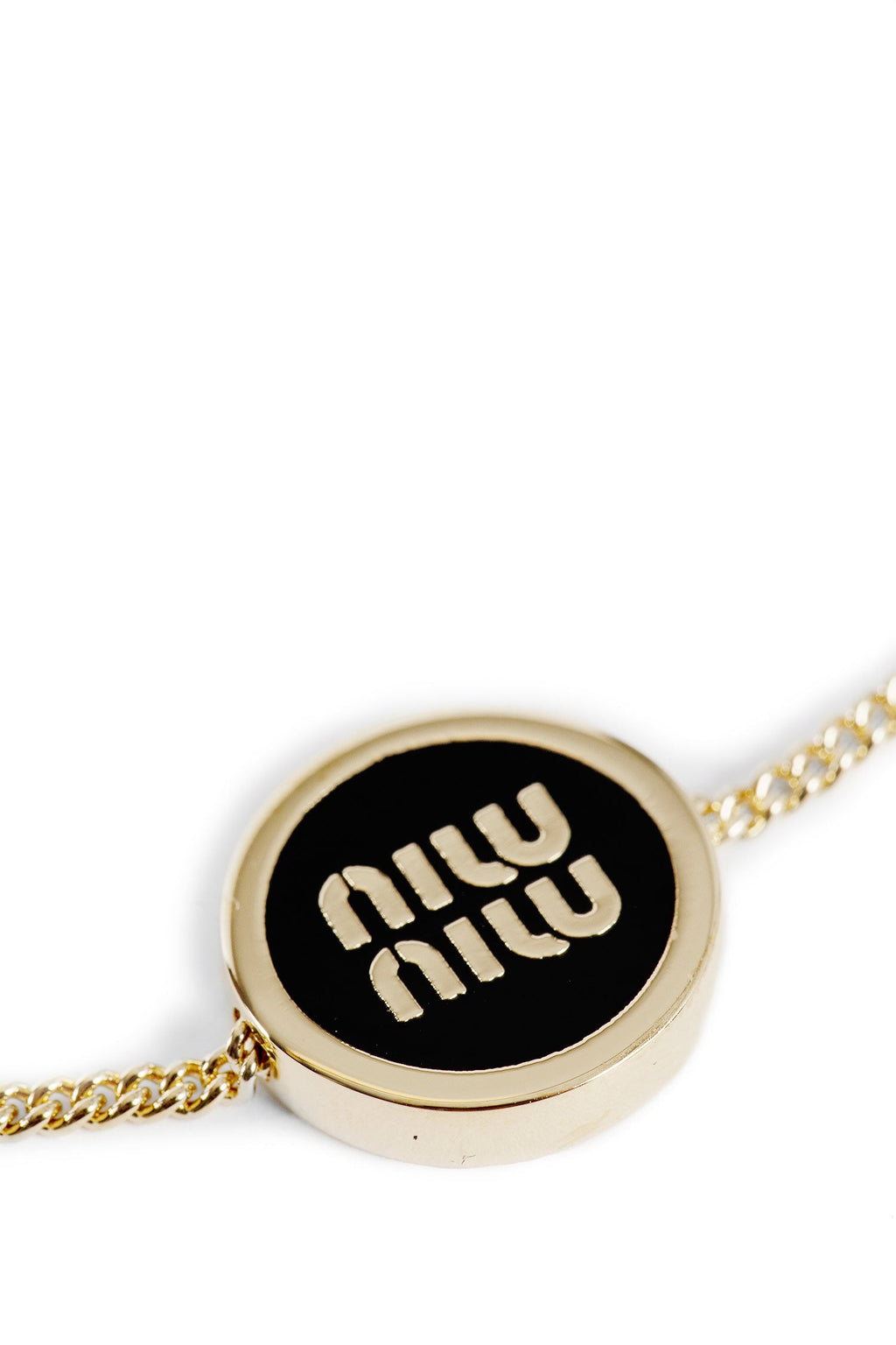 Enamelled Logo Bracelet Miu miu – Гарантія оригінальності – вид ззаду