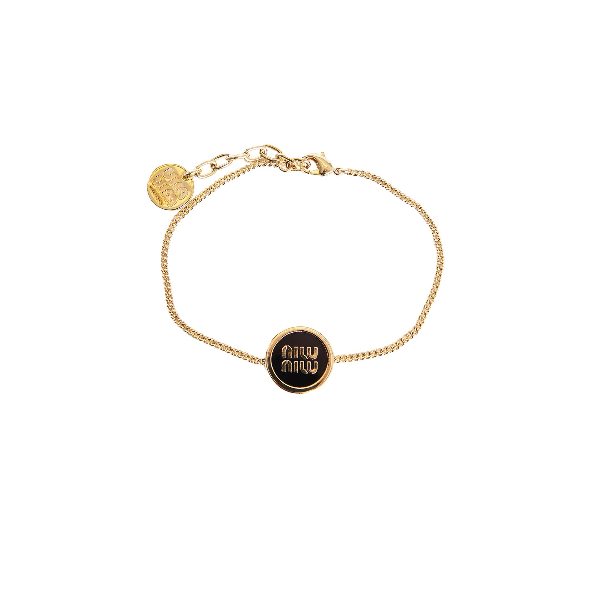 Enamelled Logo Bracelet Miu miu – Гарантія оригінальності – детальний вид