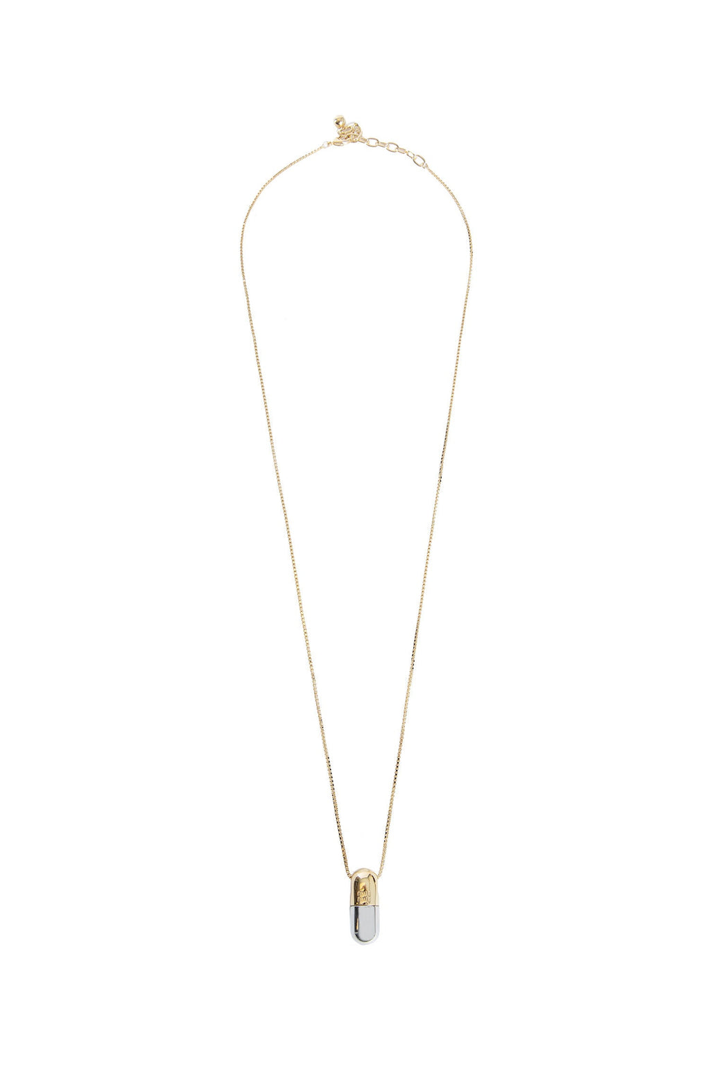 Оригінальна Pill Necklace Miu miu – боковий вид