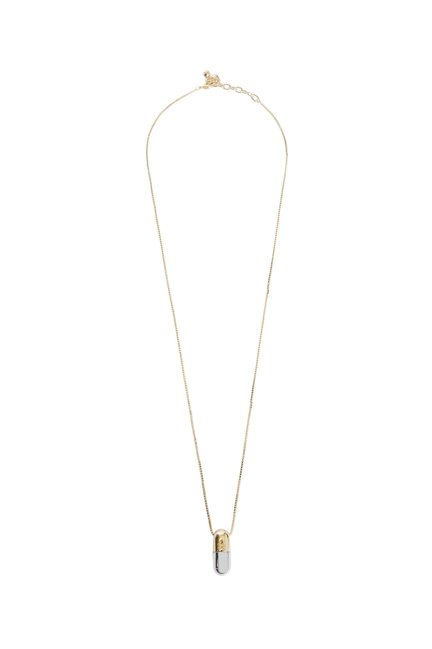 Оригінальна Pill Necklace Miu miu – боковий вид