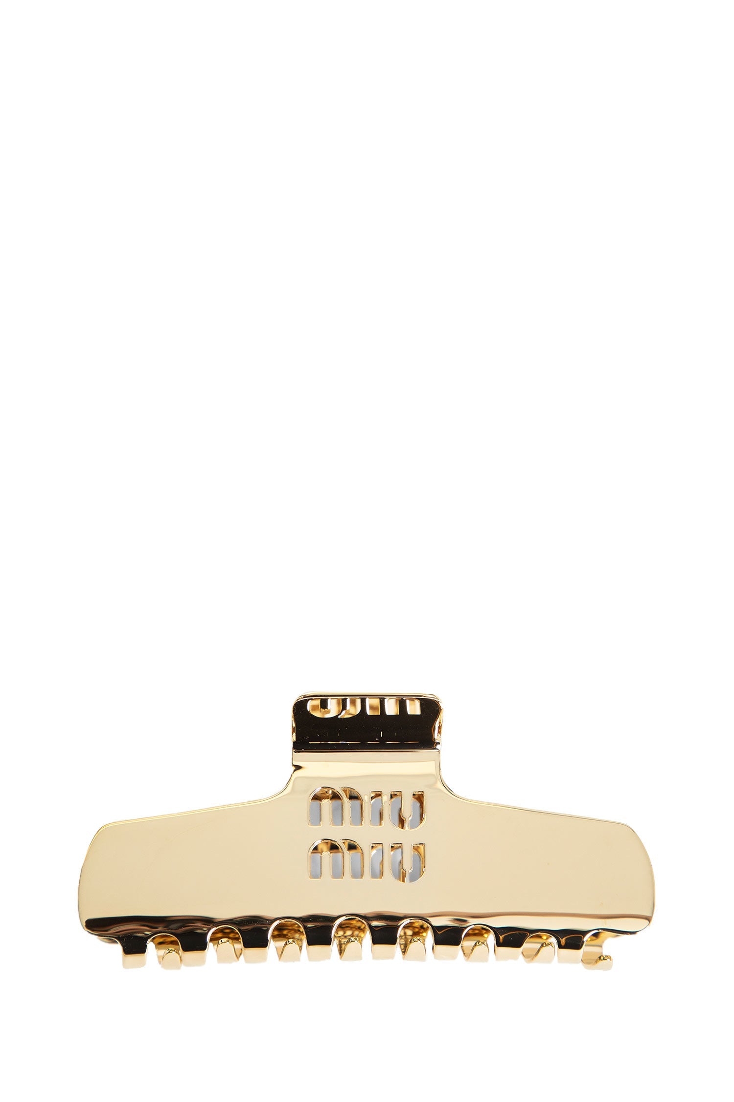 Claw Hair Clip Miu miu – Гарантія оригінальності – боковий вид