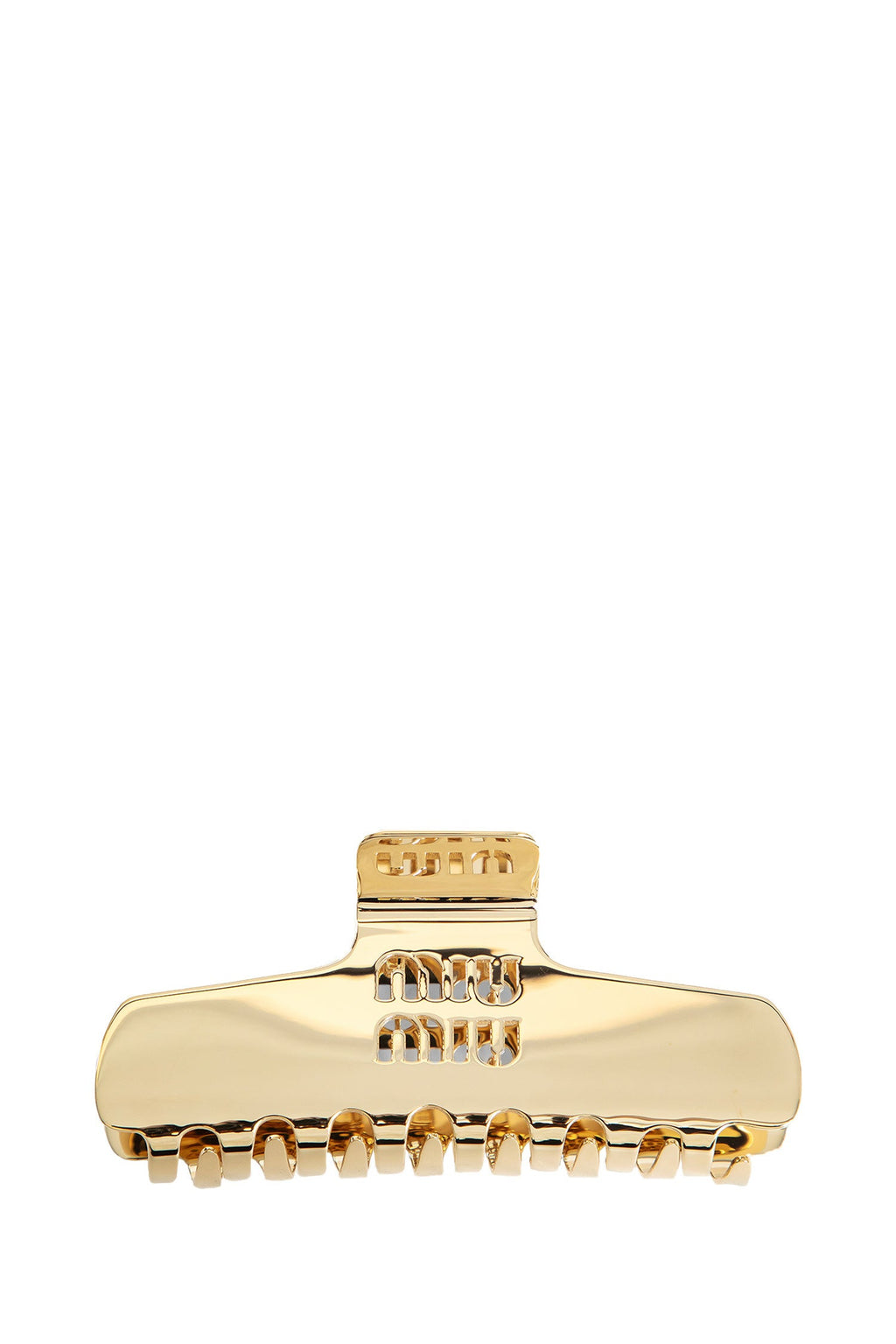 Claw Hair Clip Miu miu – Гарантія оригінальності – вид ззаду