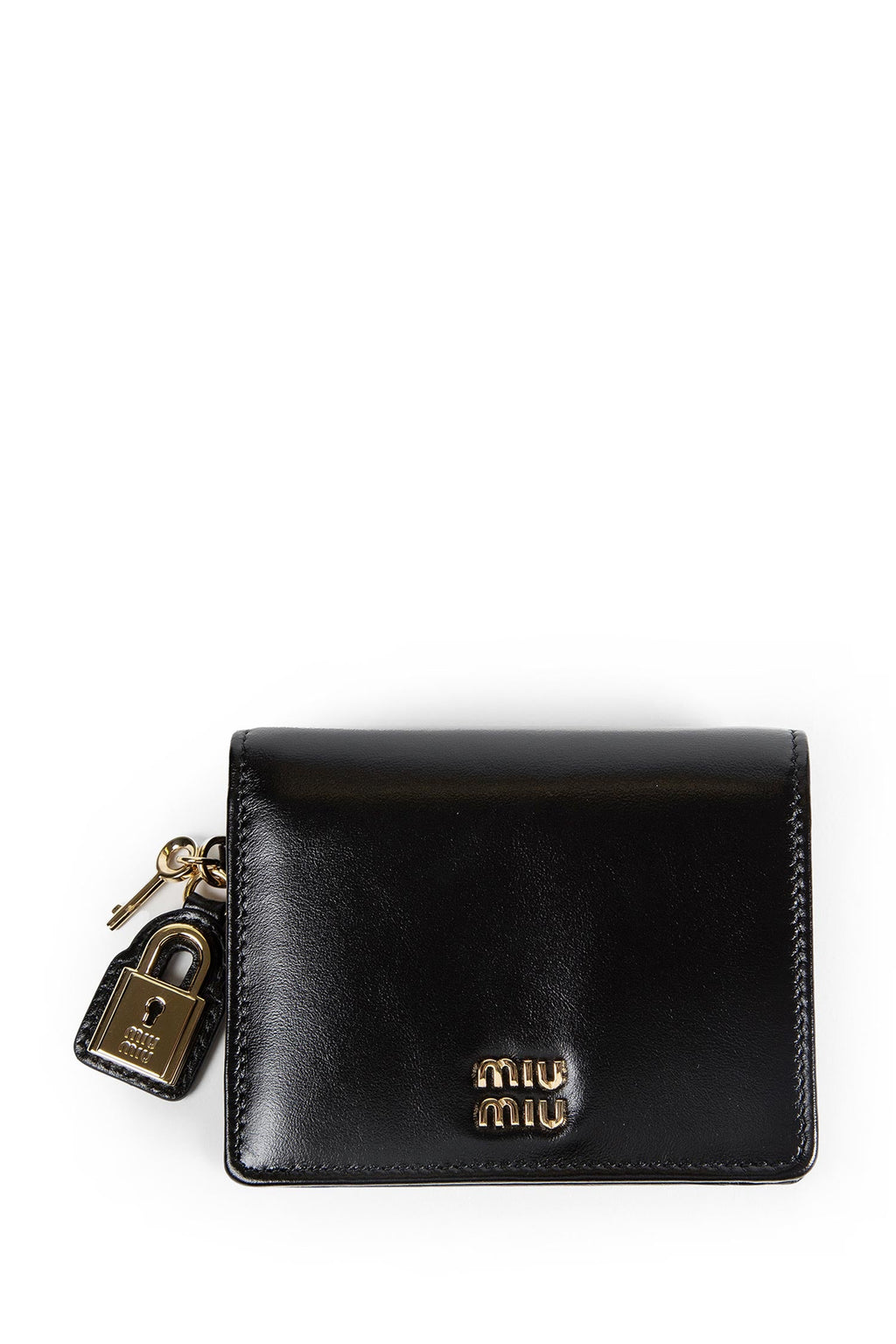 Softy Lux Lock Wallet Miu miu – Гарантія оригінальності – боковий вид