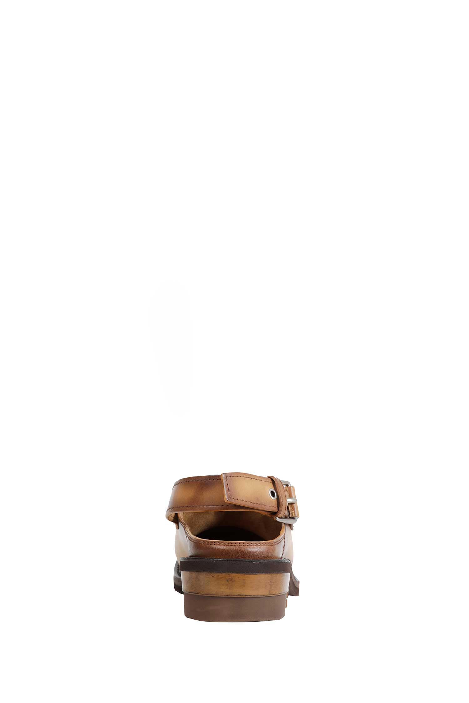 Foule Leather Mules Miu miu – Гарантія оригінальності – детальний вид