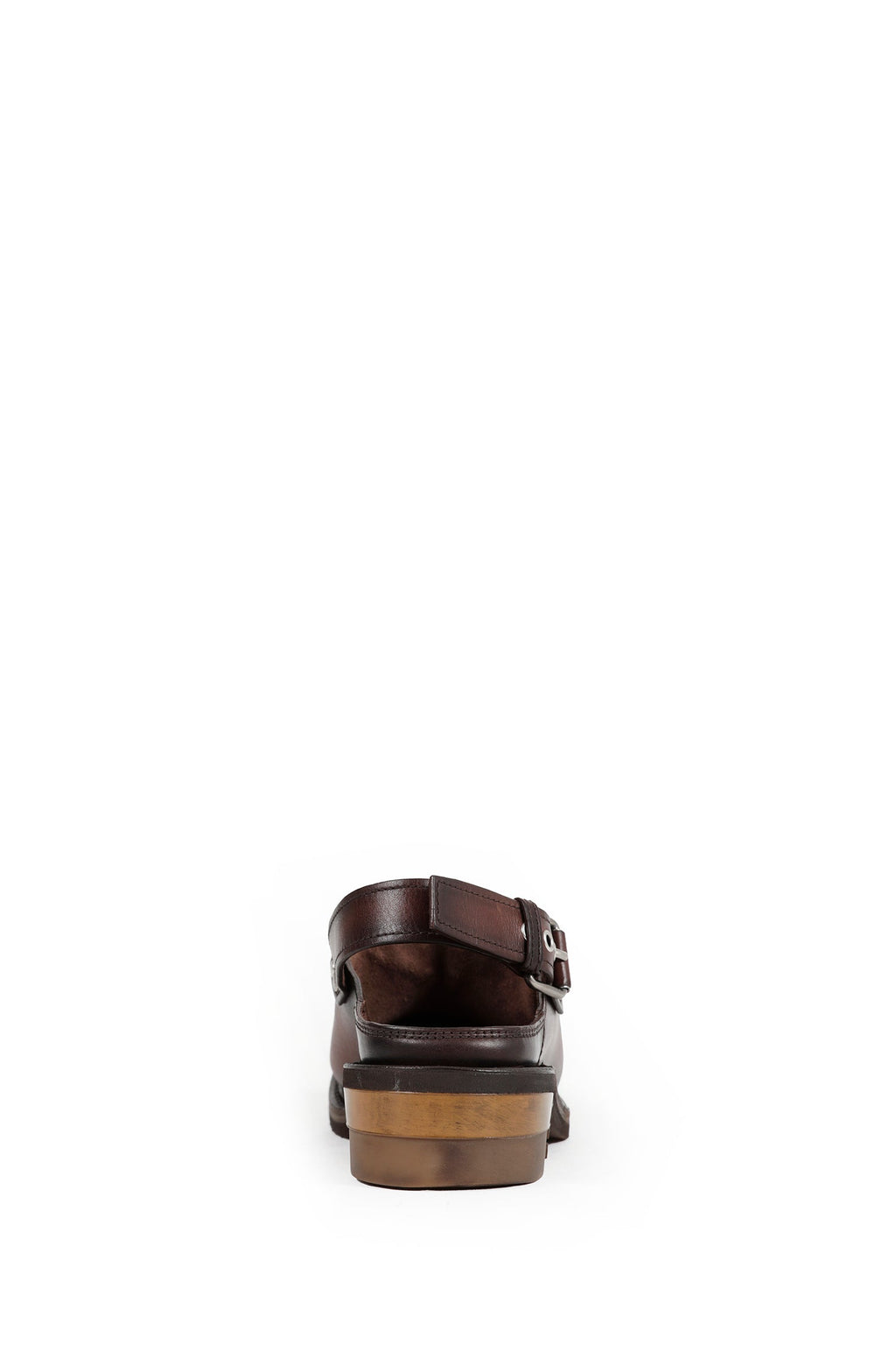 Foule Leather Mules Miu miu – Гарантія оригінальності – детальний вид