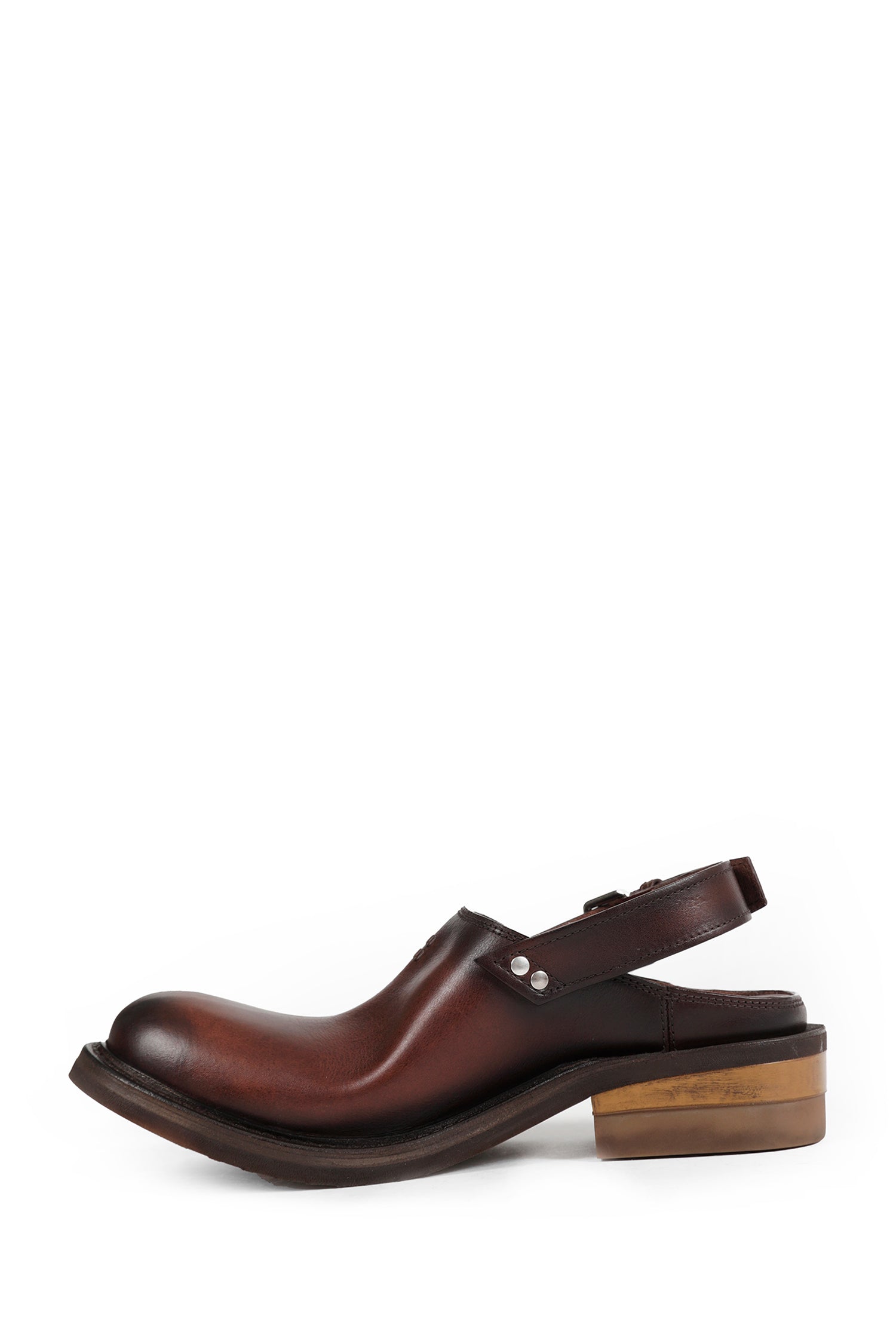 Foule Leather Mules Miu miu – Гарантія оригінальності – збільшений вид