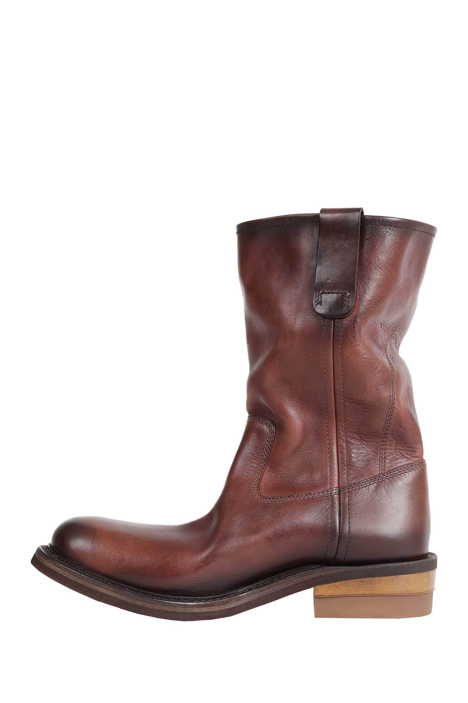 Foule Leather Boots Miu miu – Гарантія оригінальності – збільшений вид