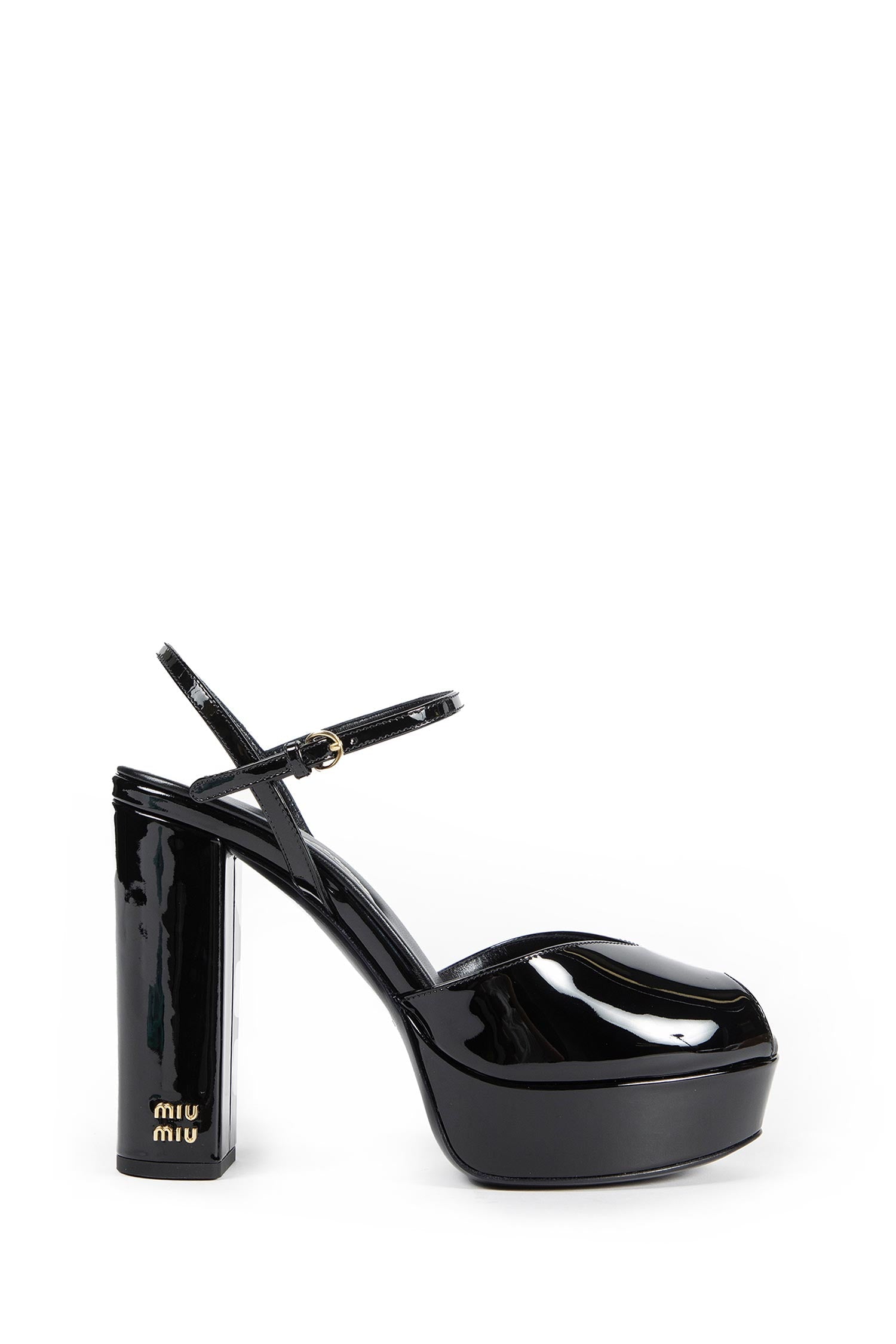Оригінальна Patent Leather Sandals Miu miu – боковий вид