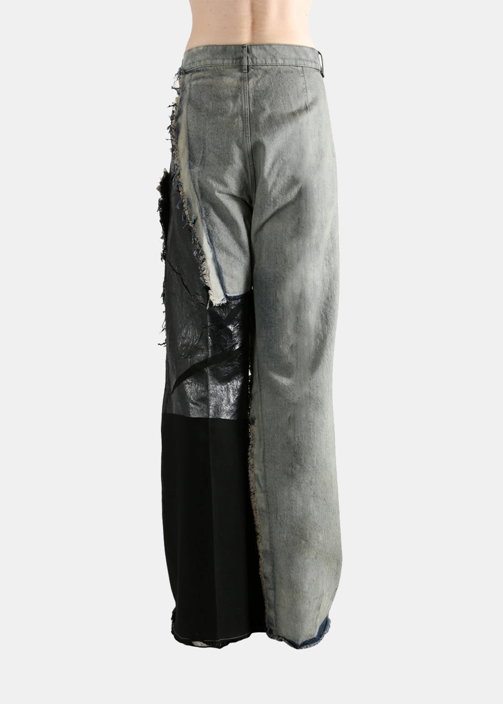 Blue Joris Ripped-Panel Jeans Rick owens – Гарантія оригінальності – збільшений вид