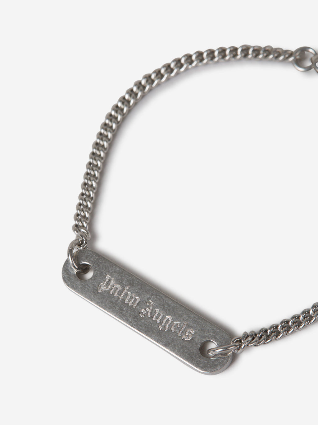 Оригінальна Logo Chain Bracelet Palm angels – вид ззаду