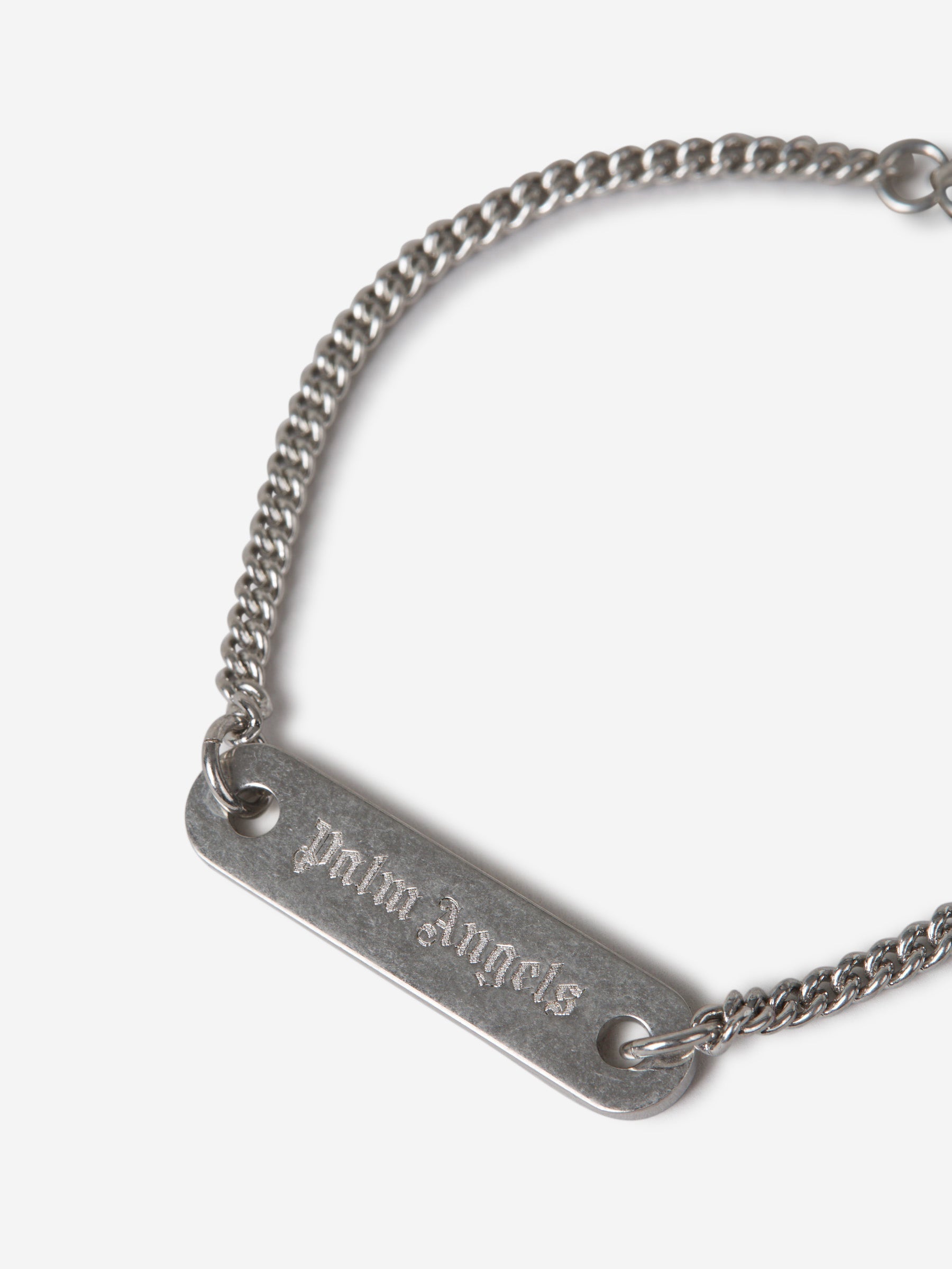 Оригінальна Logo Chain Bracelet Palm angels – вид ззаду