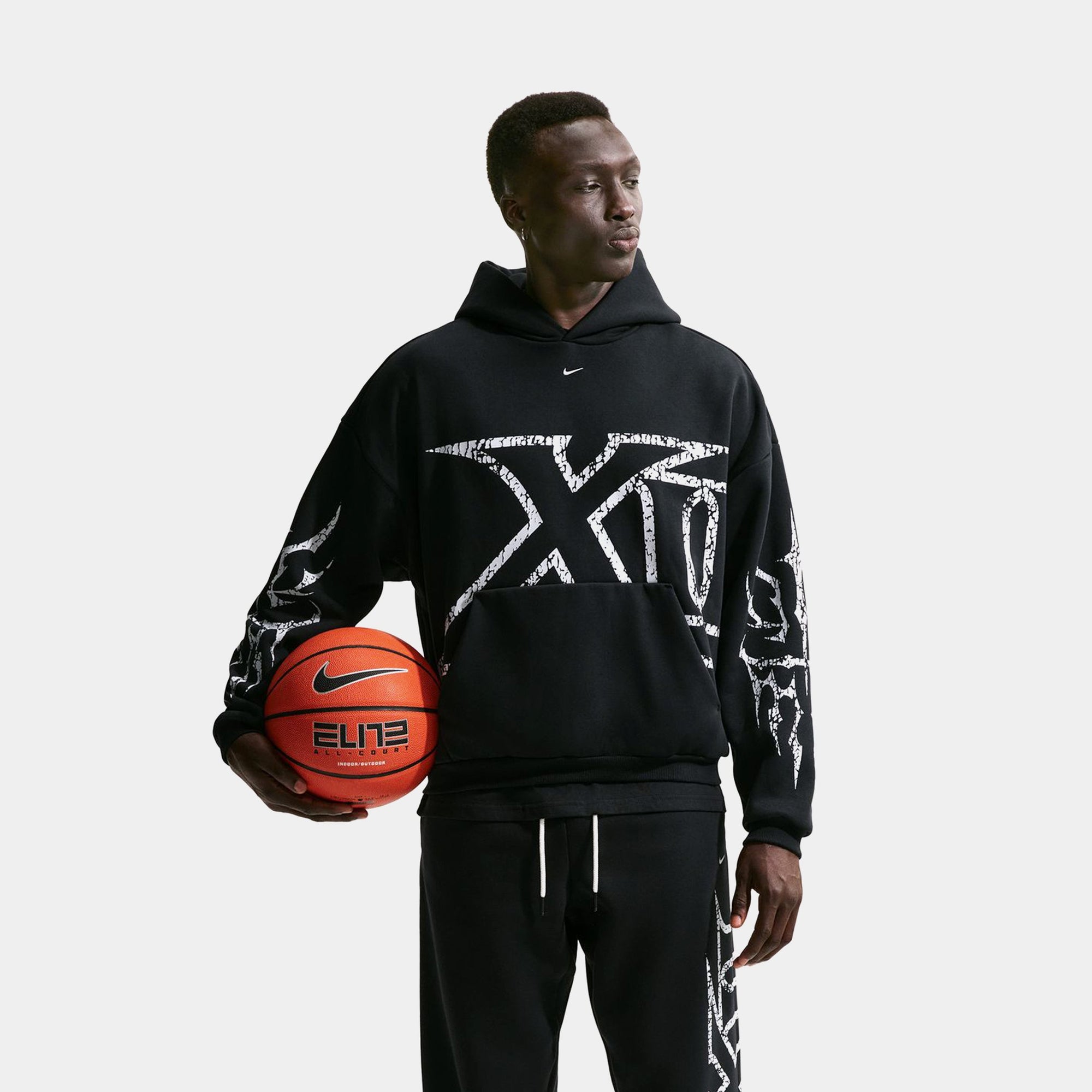 Ja Therma Fit Pullover Fleece Mens Hoodie Nike – Гарантія оригінальності – боковий вид - NIKE