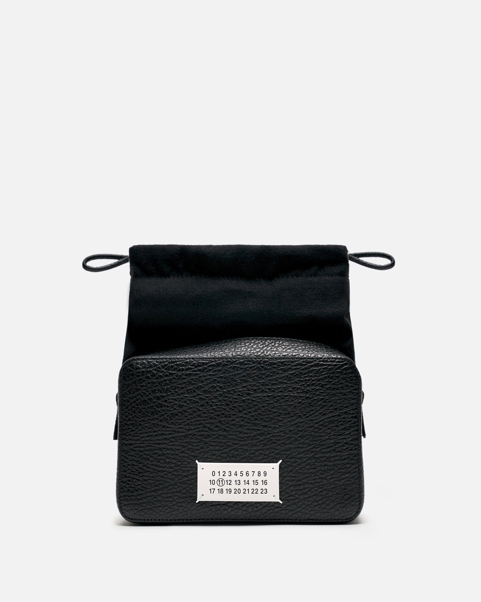 5ac Medium Camera Bag In Black Maison margiela оригінал – Купити в Україні – боковий вид