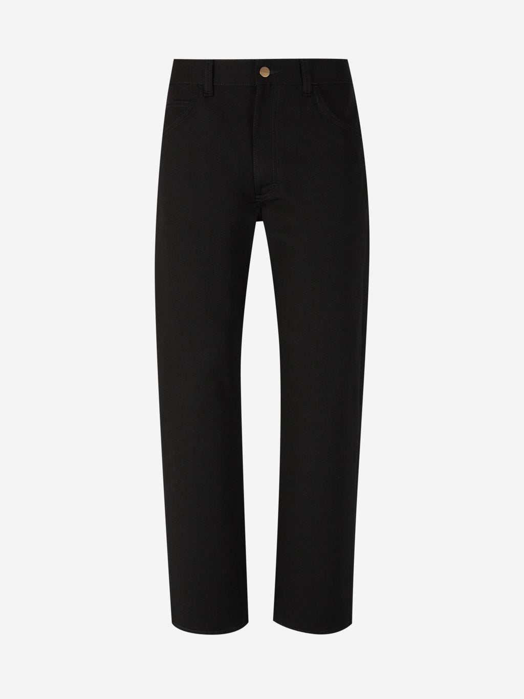 Straight Cotton Jeans Acne studios – Гарантія оригінальності – боковий вид