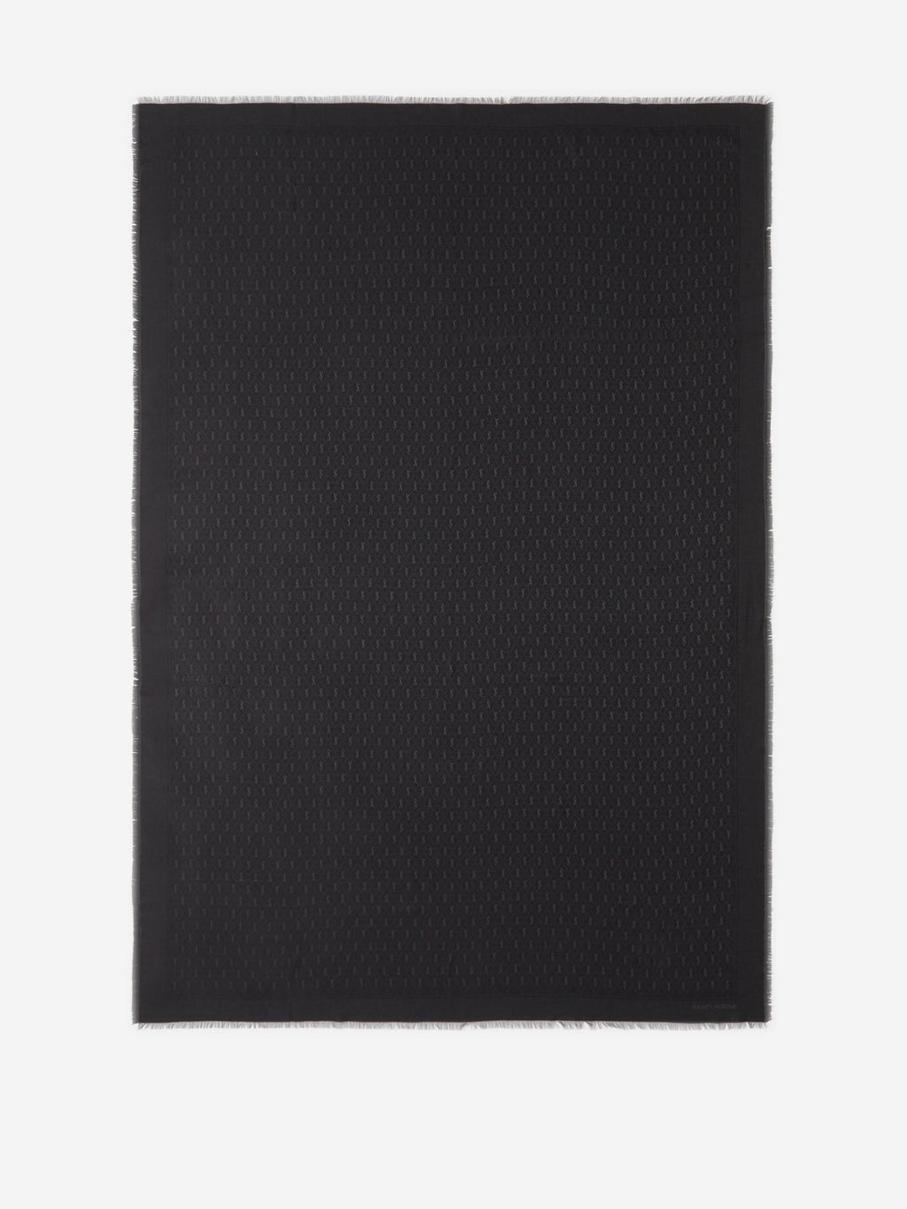 Monogram Jacquard Scarf Saint laurent – Гарантія оригінальності – вид ззаду