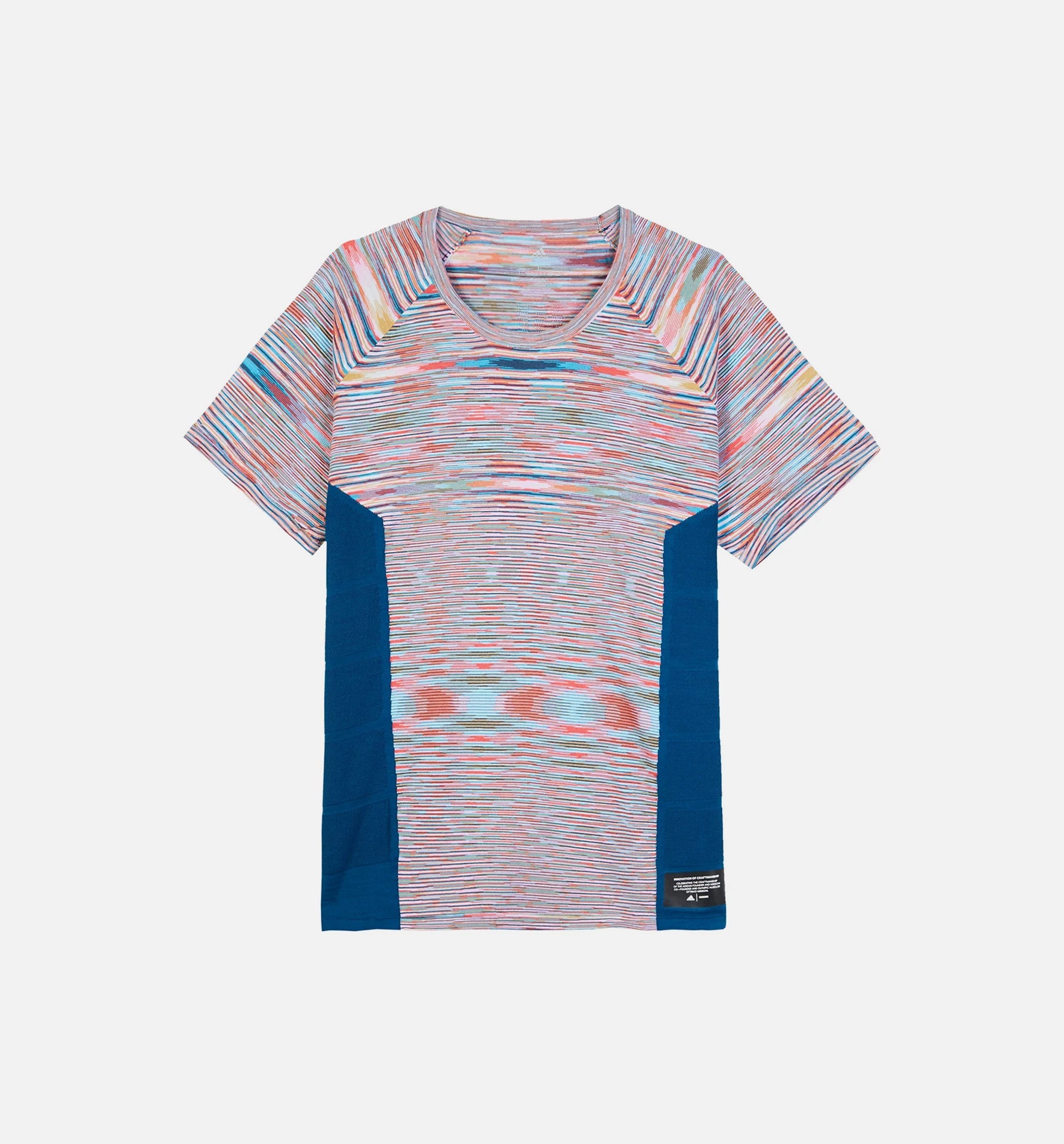 X Missoni City Runners Unite Mens Running Tee Multicolor Adidas – Гарантія оригінальності – боковий вид - ADIDAS