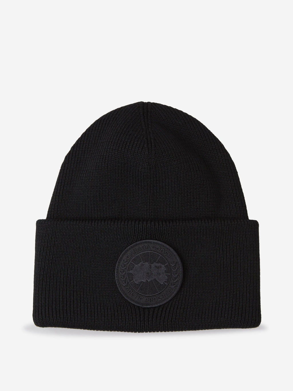 Оригінальна Ribbed Wool Beanie Canada goose – боковий вид