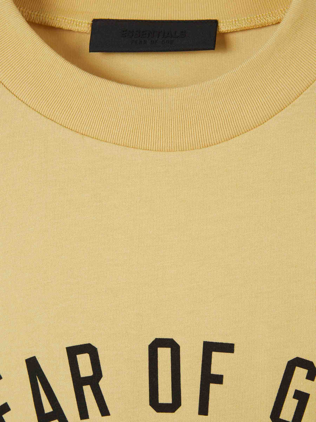 Cotton Logo T-Shirt Fear of god оригінал – Купити в Україні – детальний вид