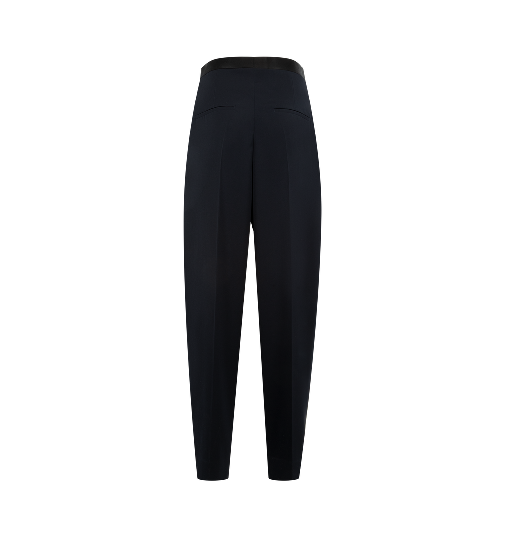 Wool Grain De Poudre Trousers Bottega veneta оригінал – Купити в Україні – вид ззаду