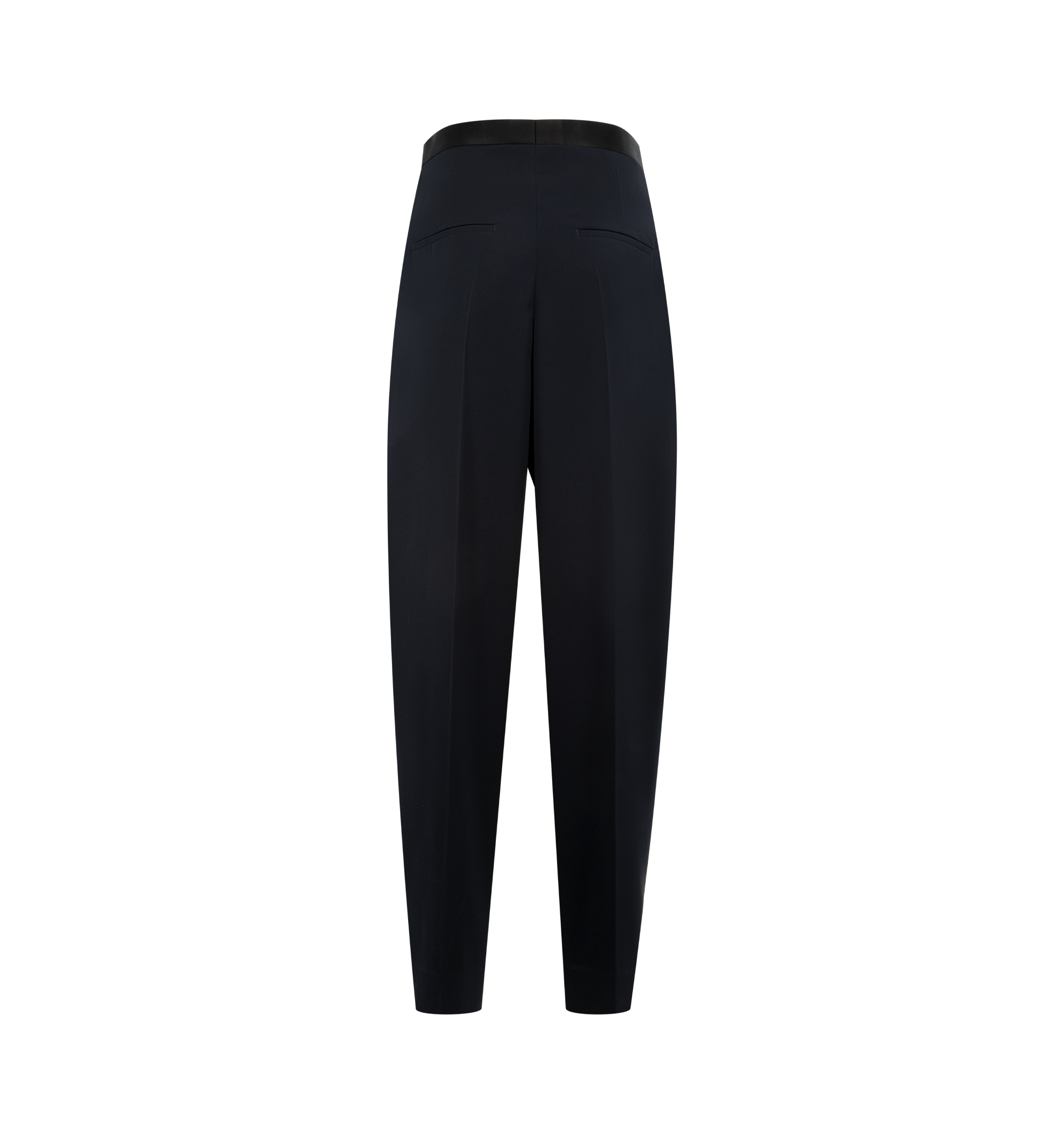 Wool Grain De Poudre Trousers Bottega veneta оригінал – Купити в Україні – вид ззаду