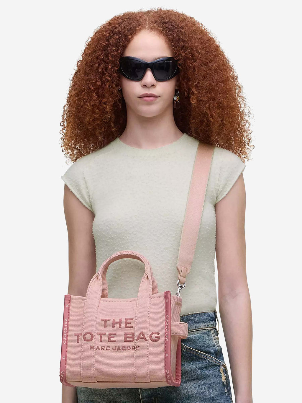 Mini Jacquard Tote Handbag Marc jacobs – Гарантія оригінальності – вид ззаду