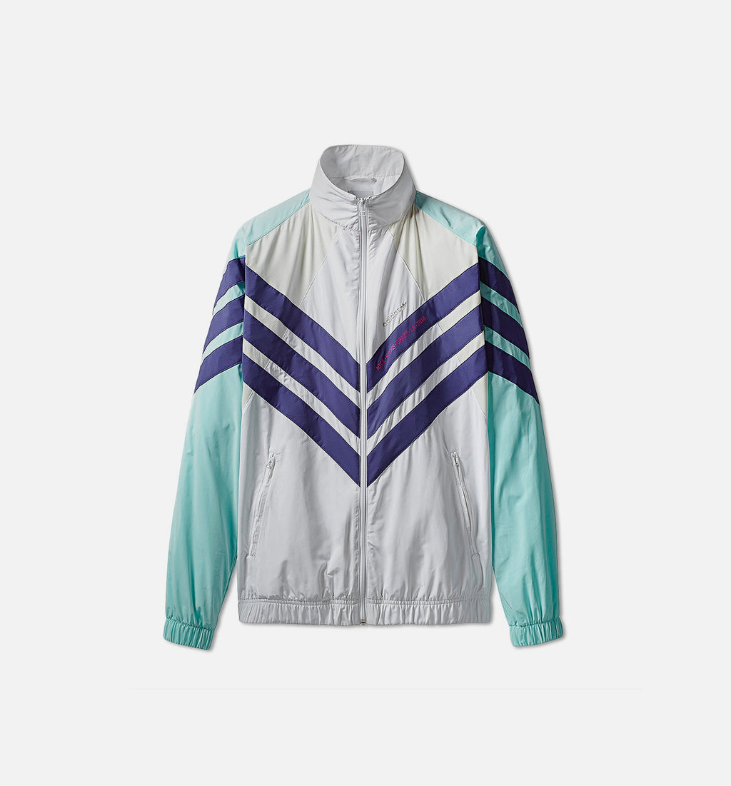 X Nice Kicks Mens Track Jacket White Adidas оригінал – Купити в Україні – боковий вид