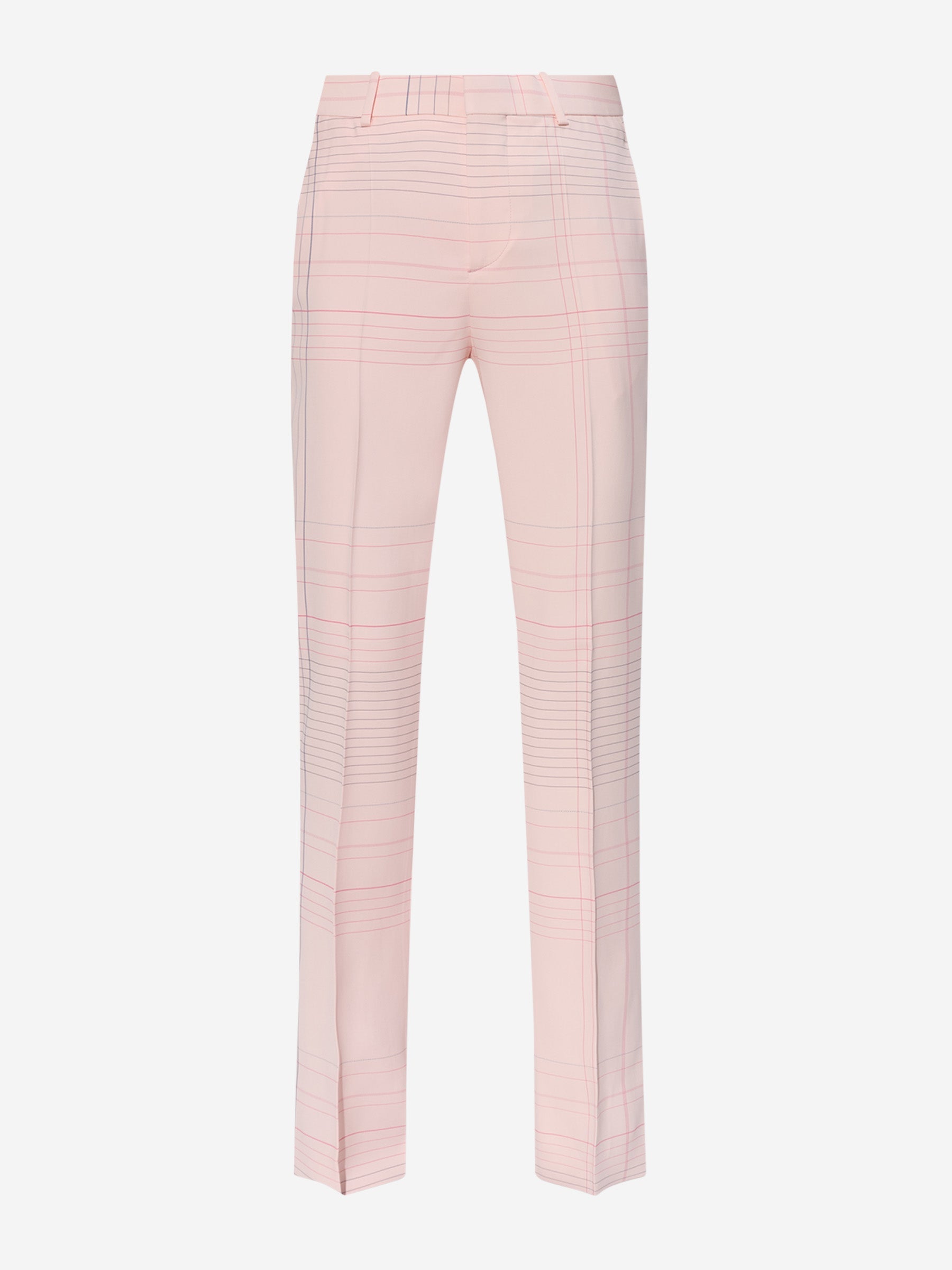 Checkered Pattern Trousers Bottega veneta оригінал – Купити в Україні – боковий вид