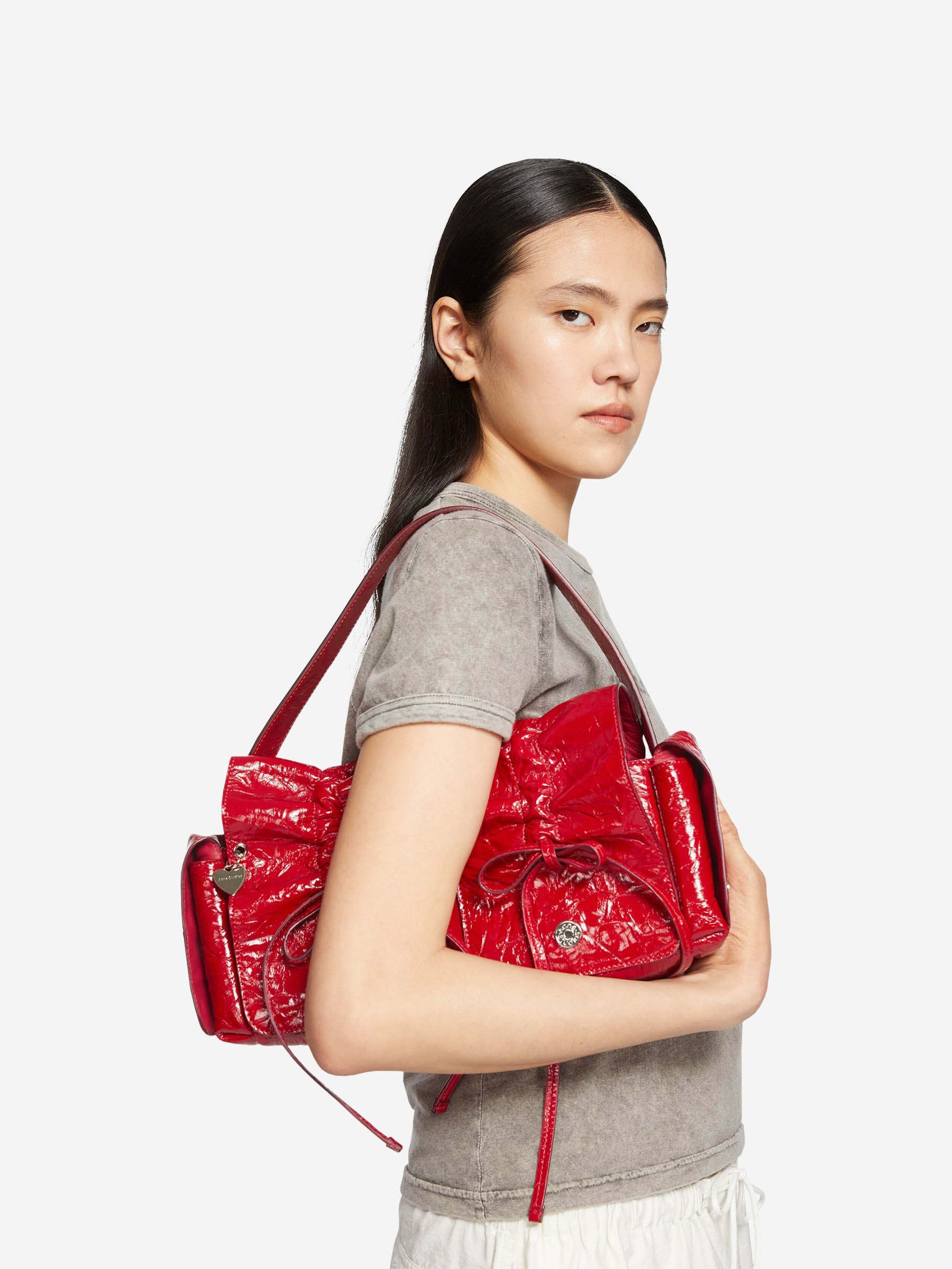 Multipocket Shoulder Bag Acne studios – Гарантія оригінальності – вид ззаду