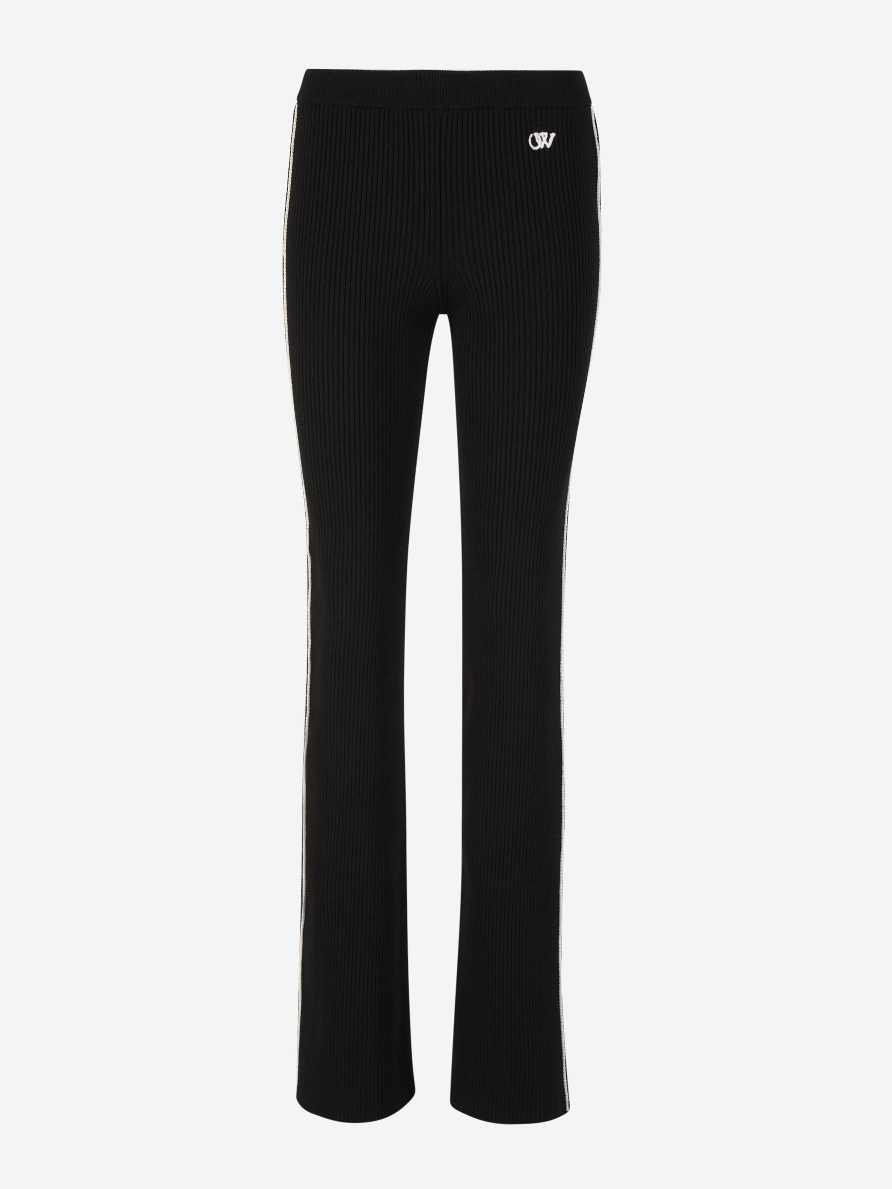 Wool Knit Joggers Off-white оригінал – Купити в Україні – боковий вид