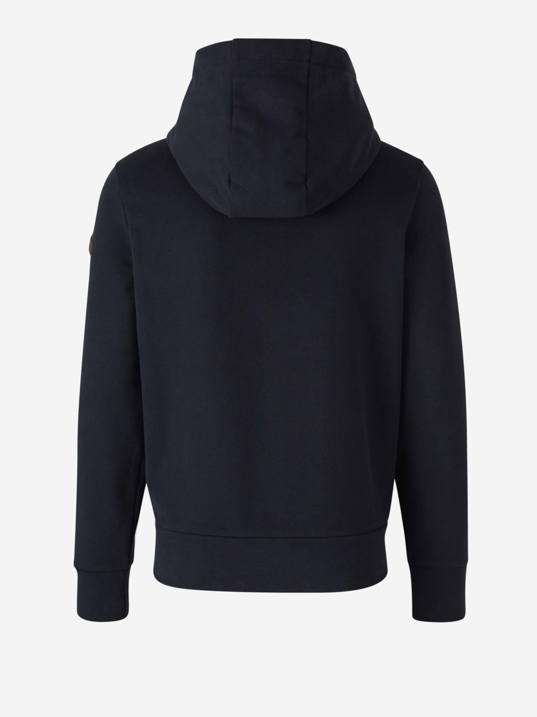 Оригінальна Cotton Fleece Sweatshirt Moncler – вид ззаду - MONCLER