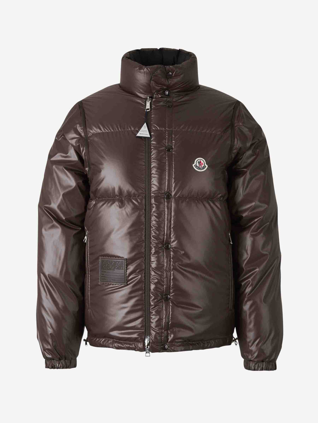 Оригінальна Logo Quilted Jacket Moncler – вид ззаду