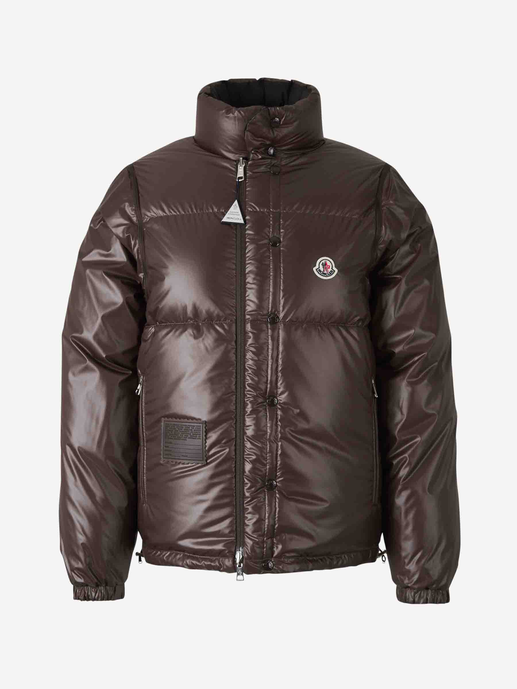 Оригінальна Logo Quilted Jacket Moncler – вид ззаду