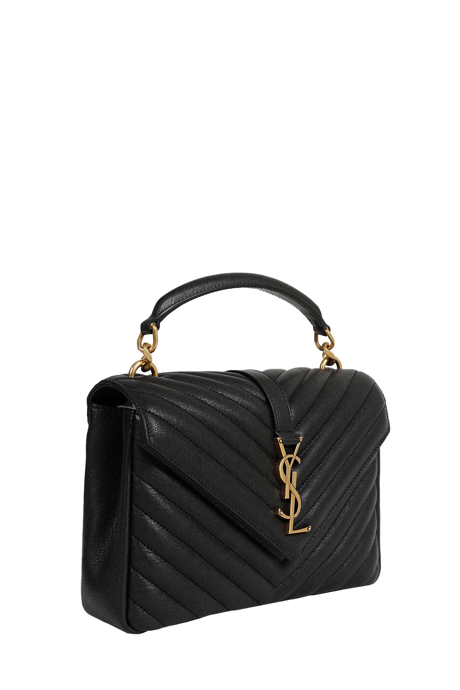 College Medium Shoulder Bag Saint laurent – Гарантія оригінальності – вид ззаду