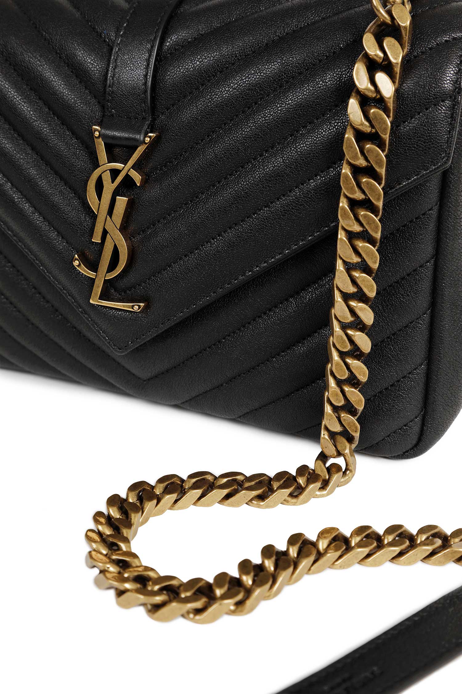 College Medium Shoulder Bag Saint laurent – Гарантія оригінальності – збільшений вид