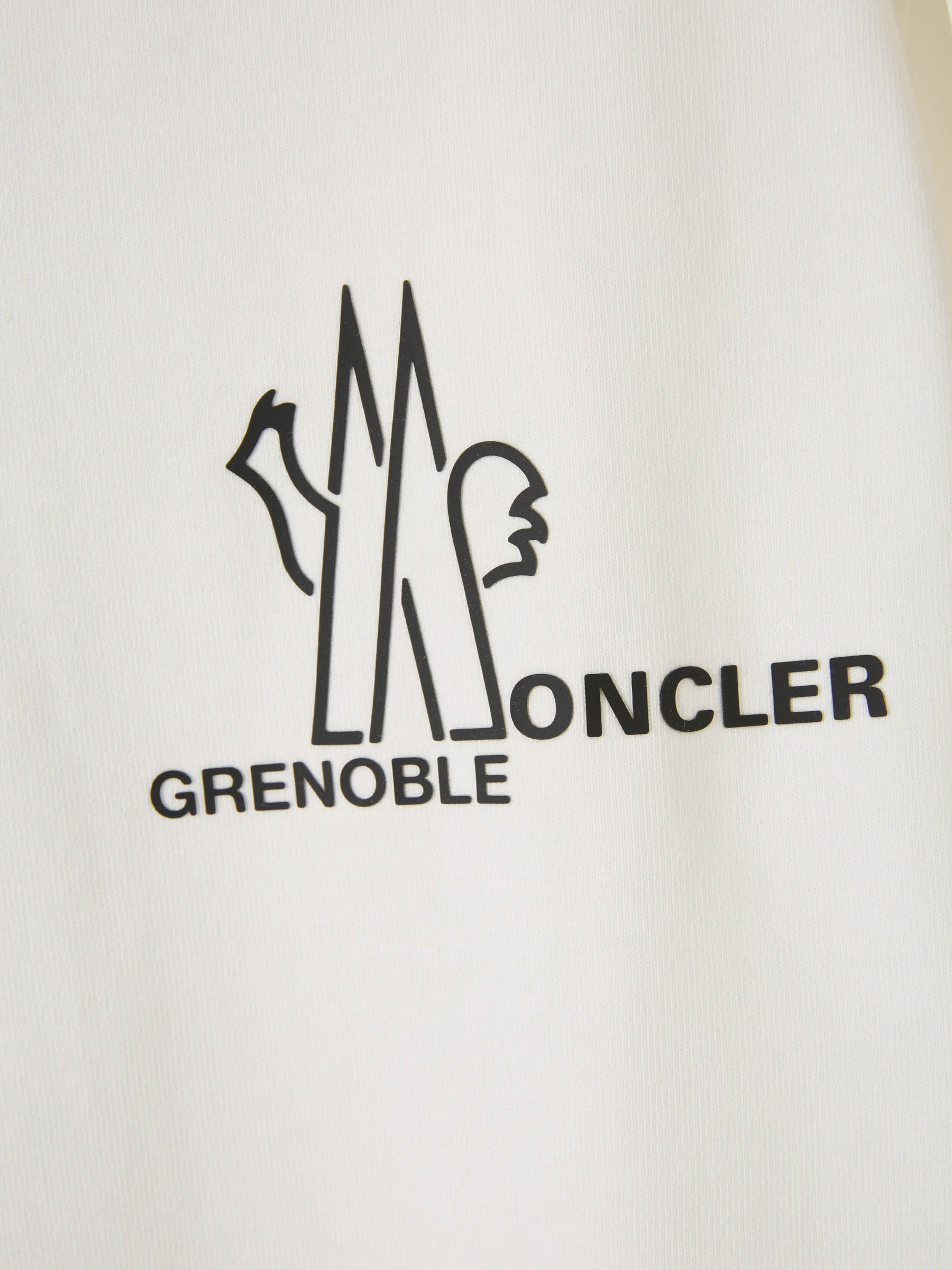 Printed Cotton T-Shirt Moncler – Гарантія оригінальності – збільшений вид