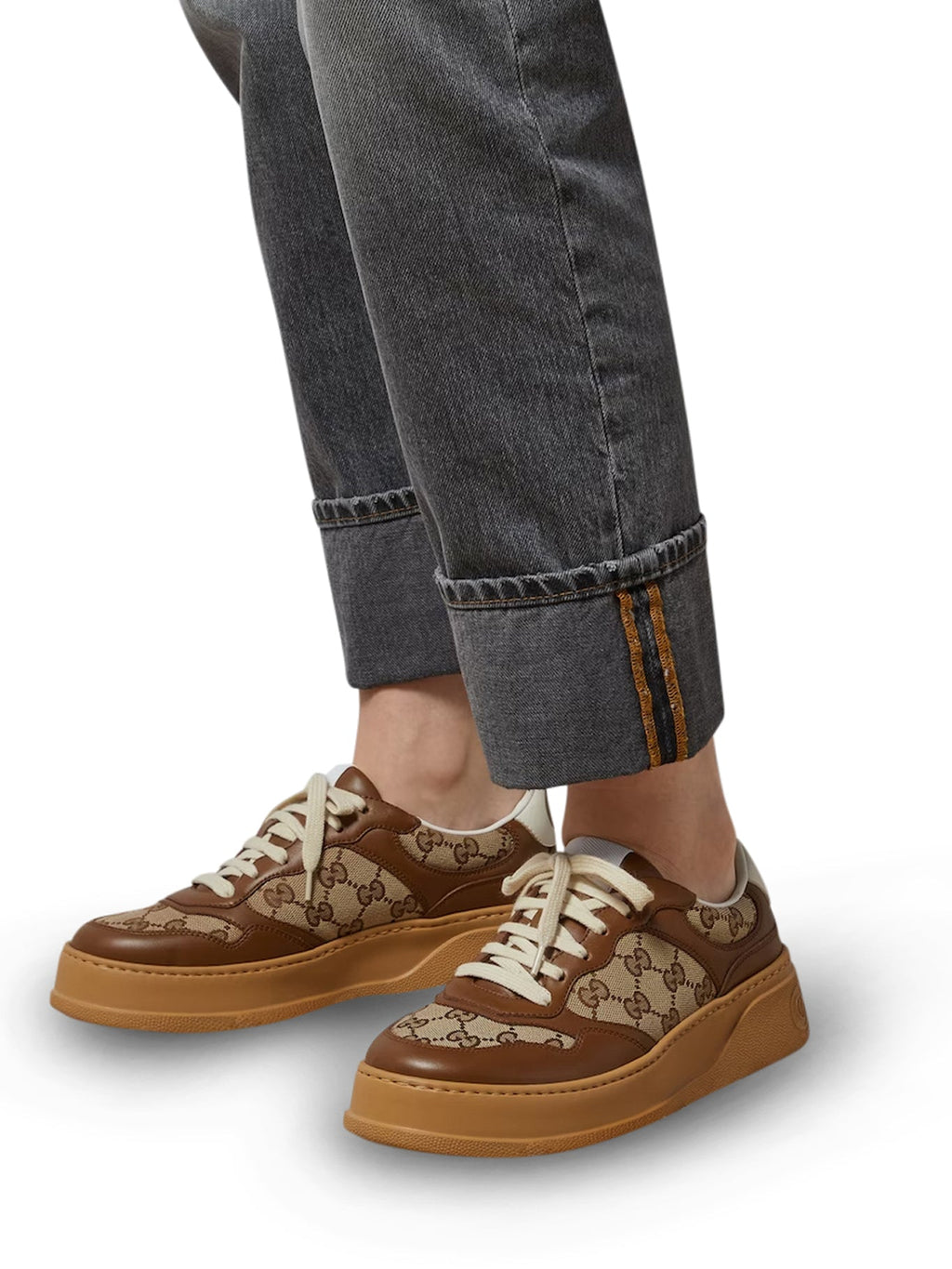 Women`s Sneakers Gg Gucci оригінал – Купити в Україні – вид ззаду